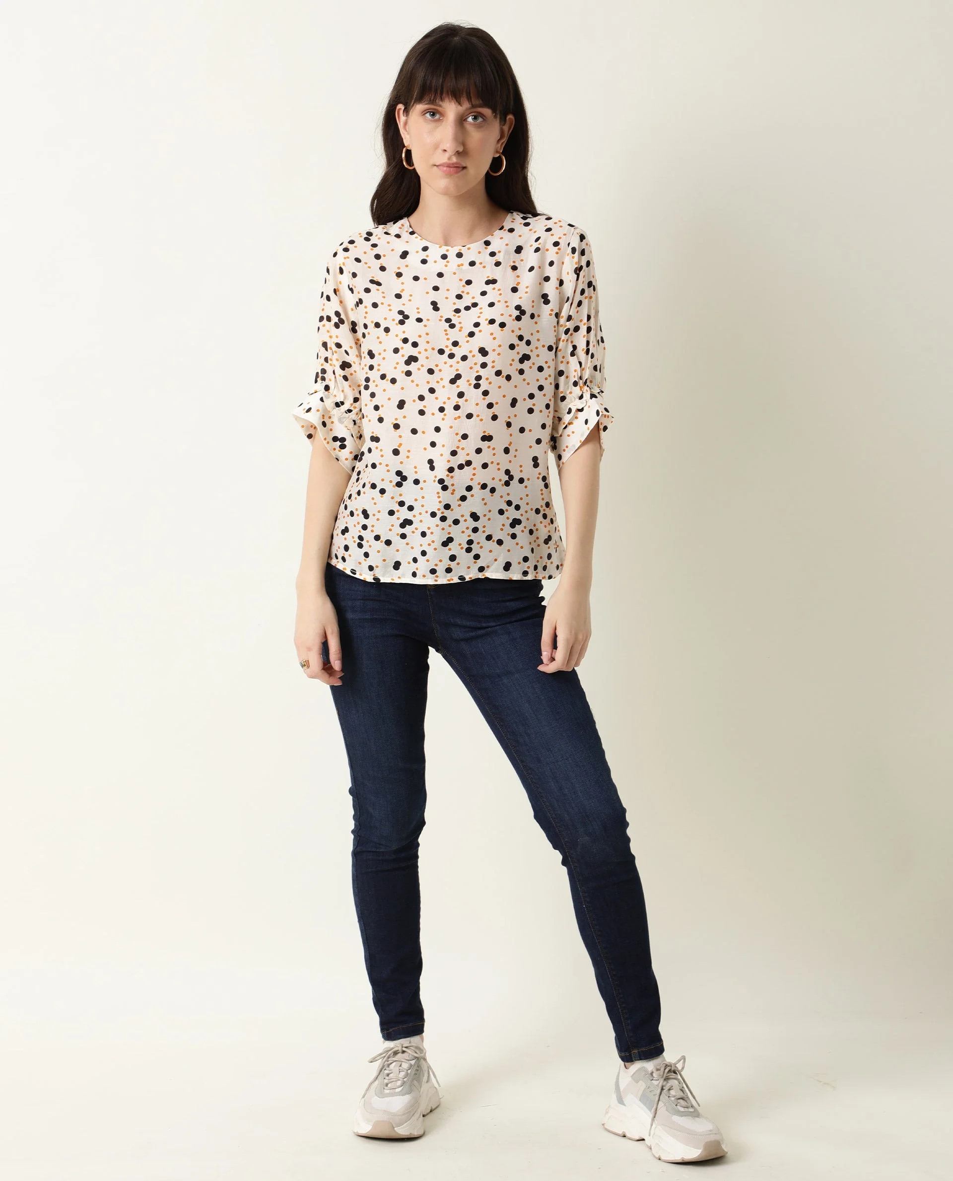 Rareism Women's Roy Orange Top - Image 2