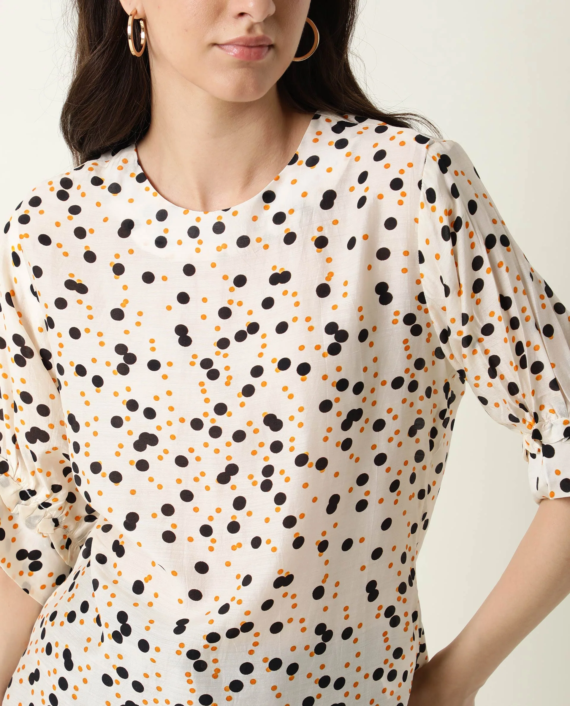 Rareism Women's Roy Orange Top - Image 3