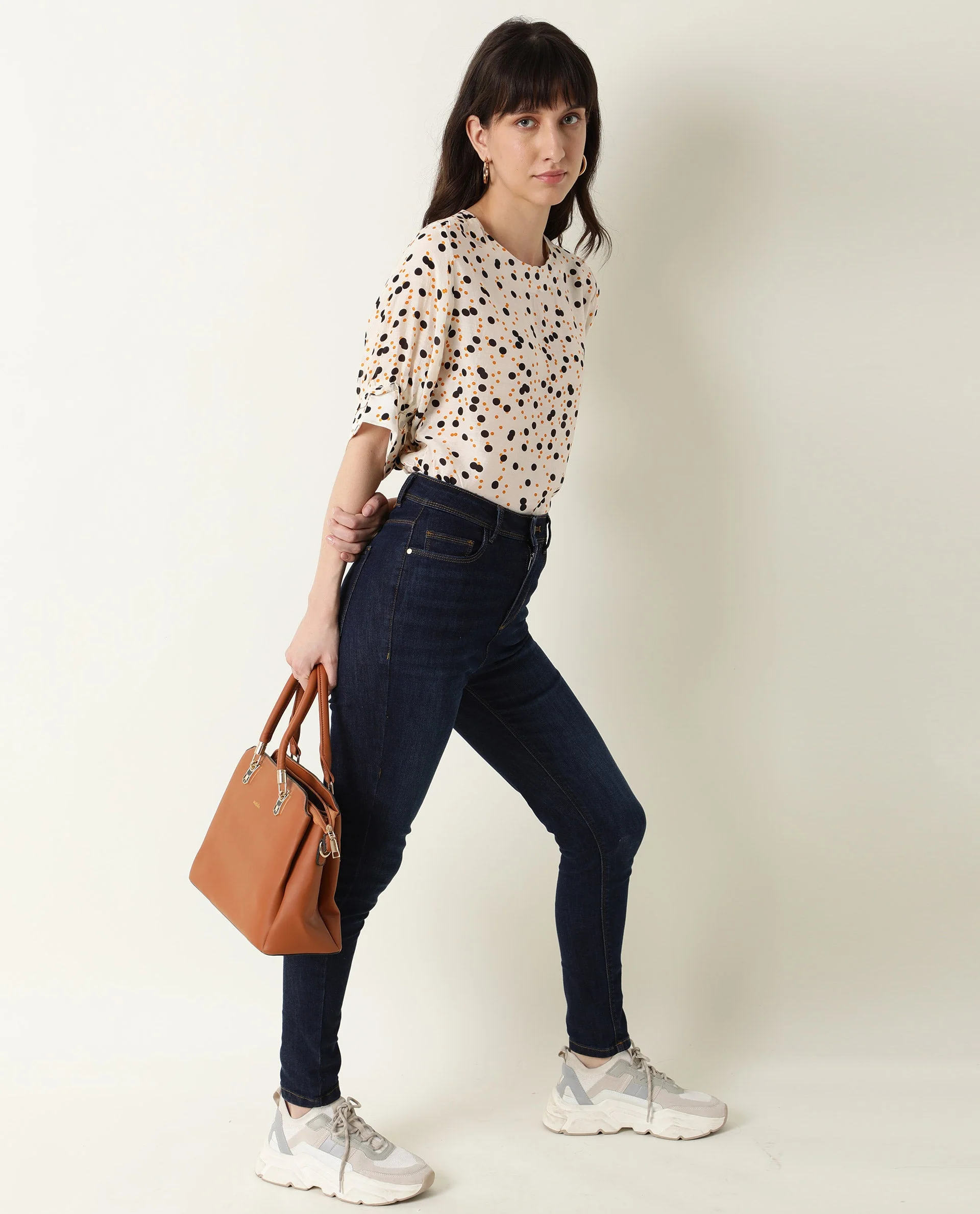 Rareism Women's Roy Orange Top - Image 6