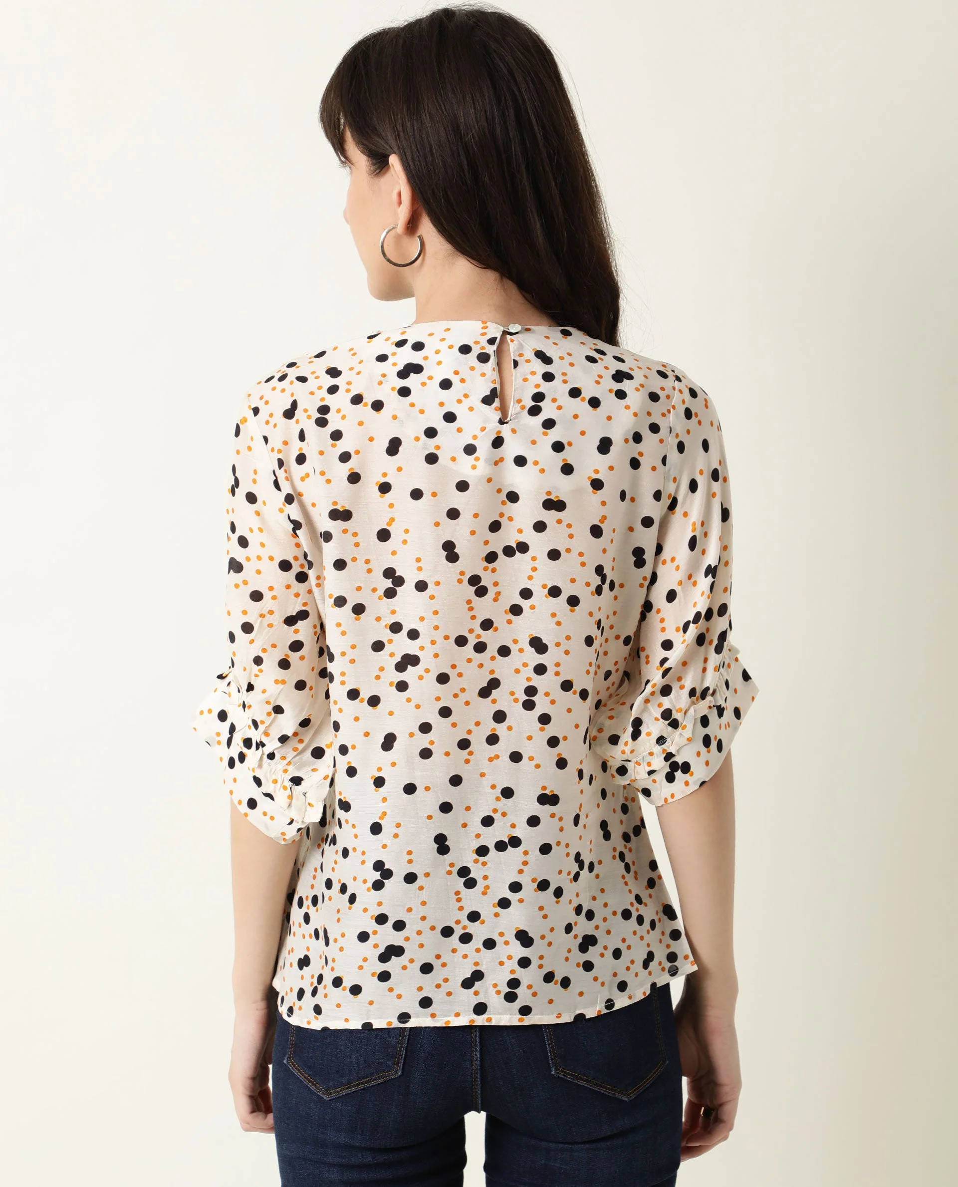 Rareism Women's Roy Orange Top - Image 7