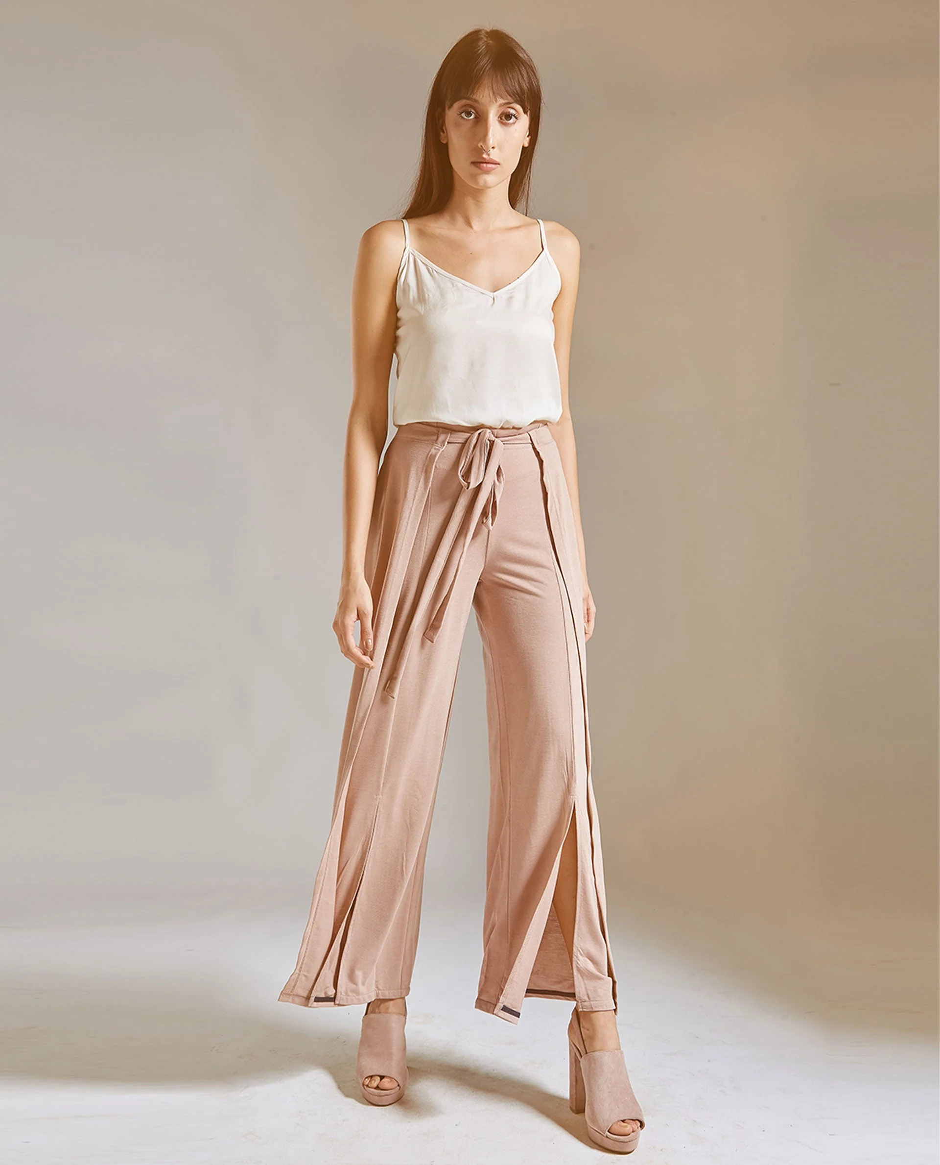 Rareism Women Saffar Peach Trousers - Image 6
