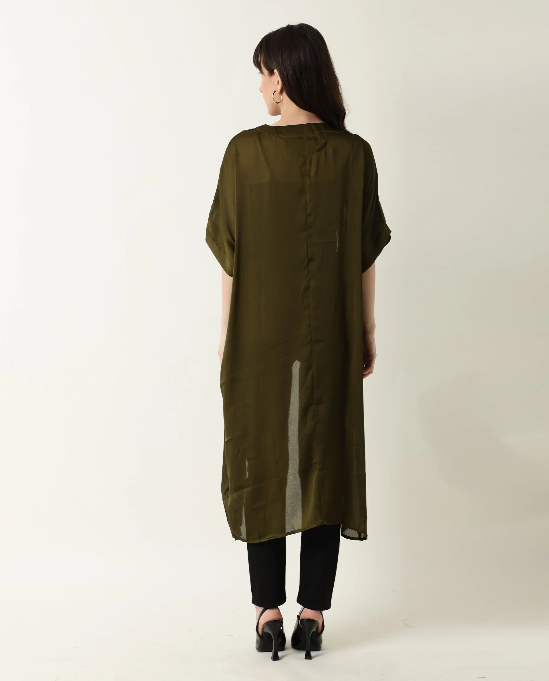 Rareism Women's Saga Green Outer Wear - Image 16