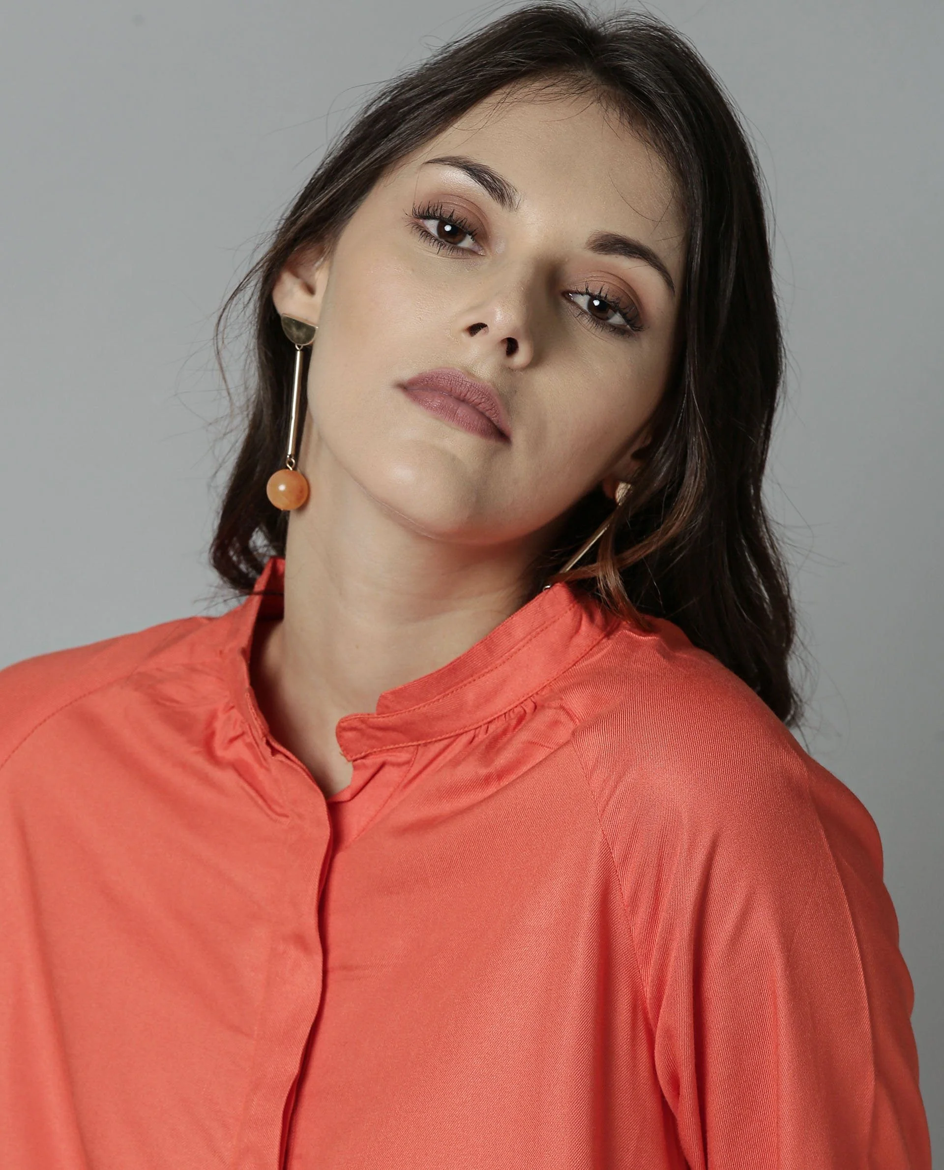 Rareism Women's Salt Orange Dress - Image 2