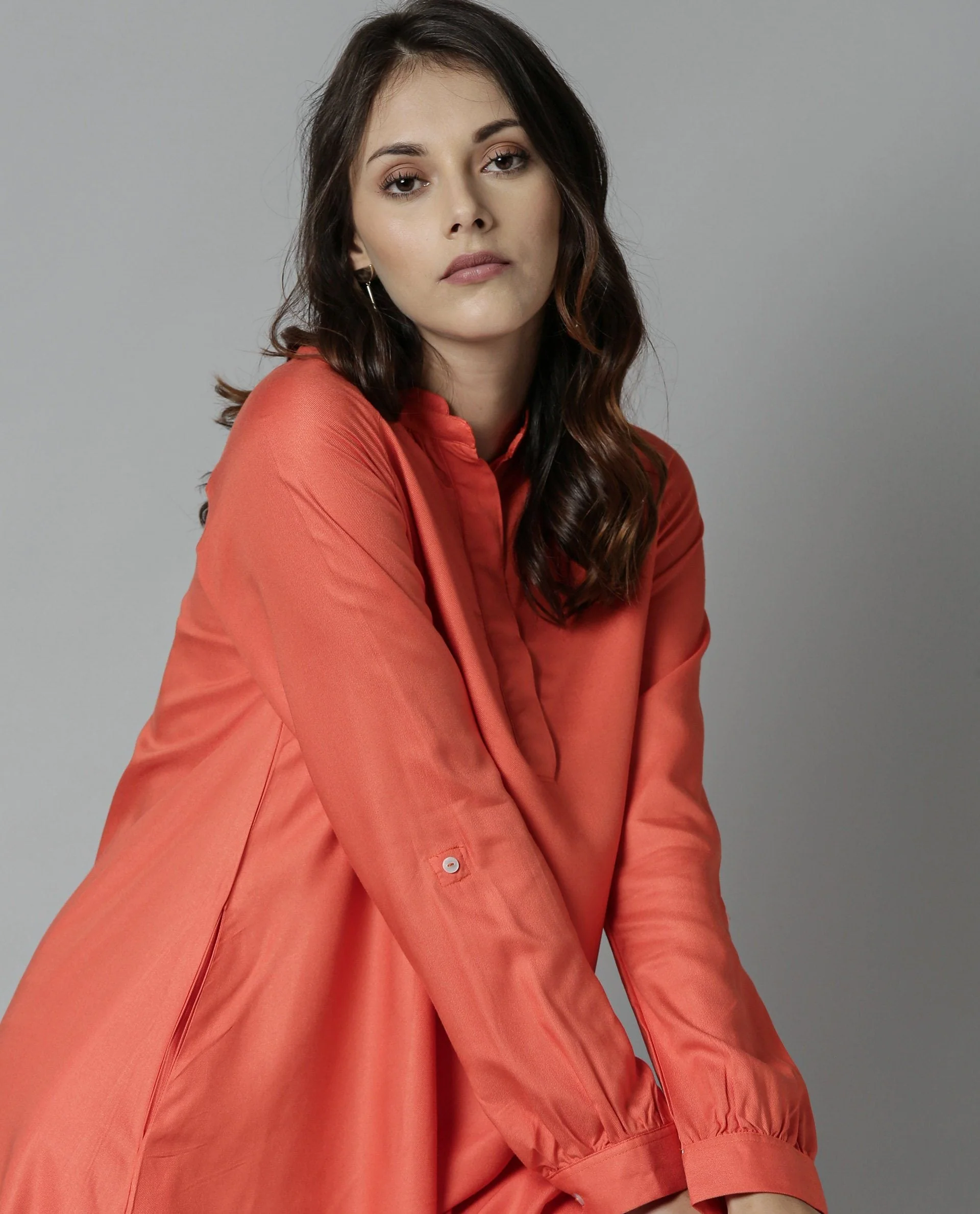 Rareism Women's Salt Orange Dress - Image 5
