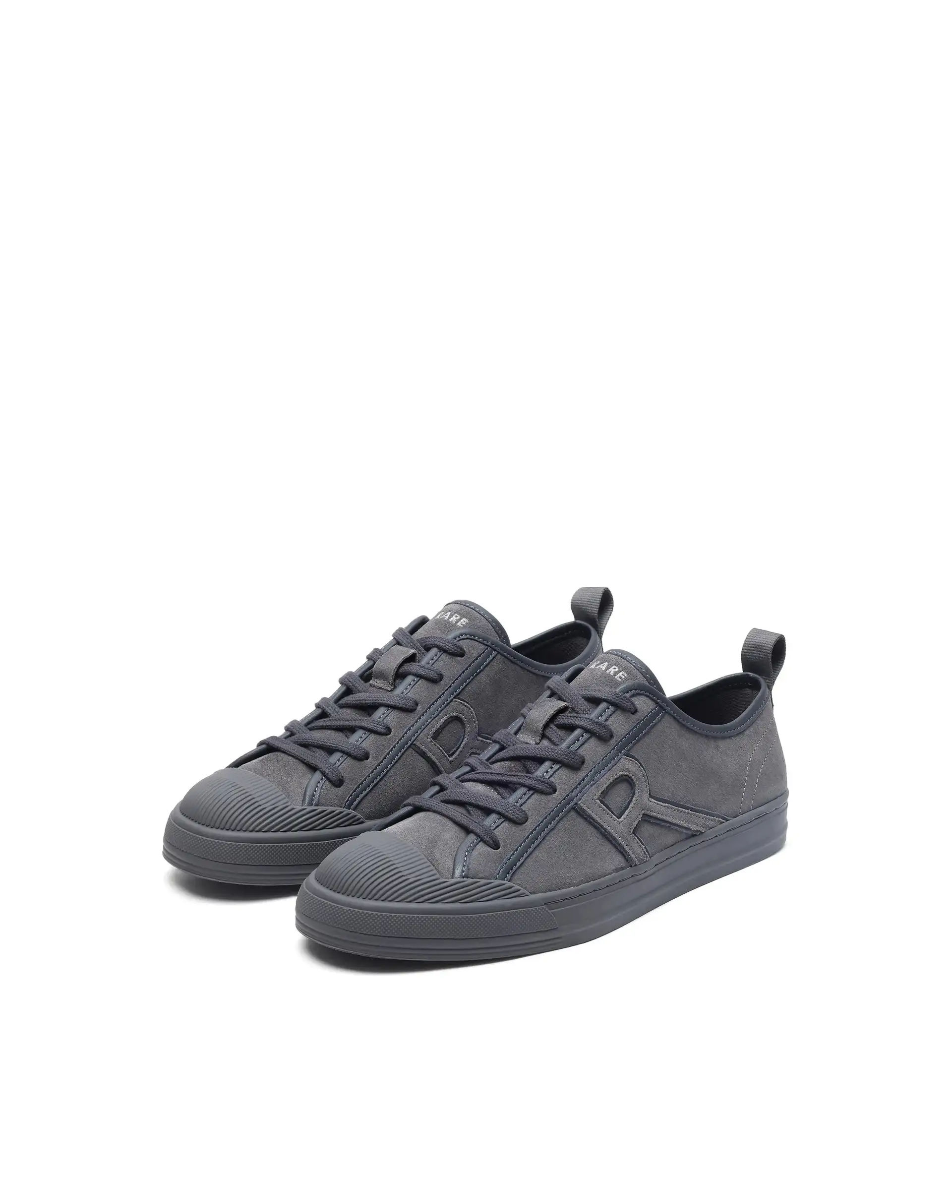 Rare Rabbit Men Sauron-2 Dark Grey Lace-Up Shoes - Image 3