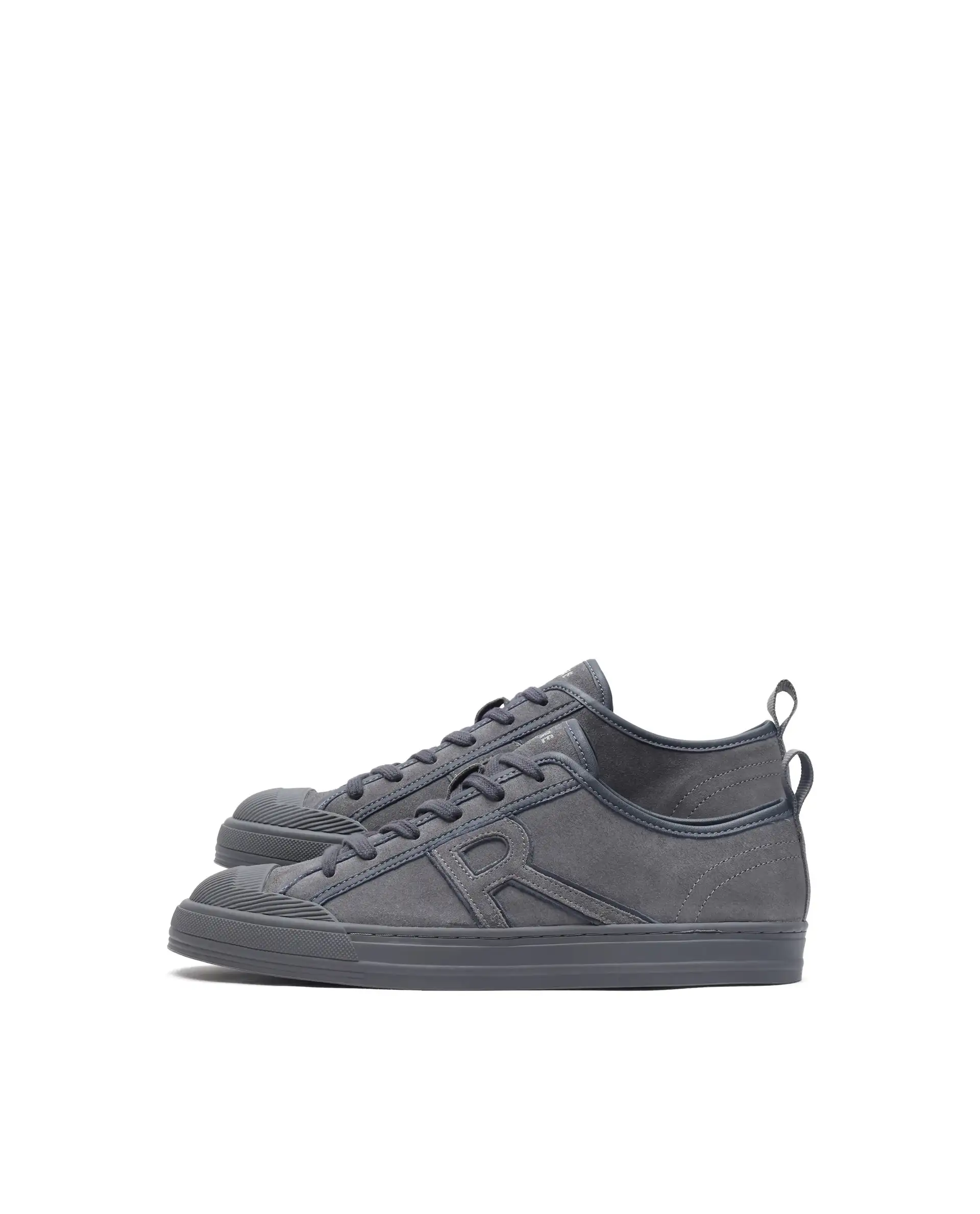 Rare Rabbit Men Sauron-2 Dark Grey Lace-Up Shoes - Image 4