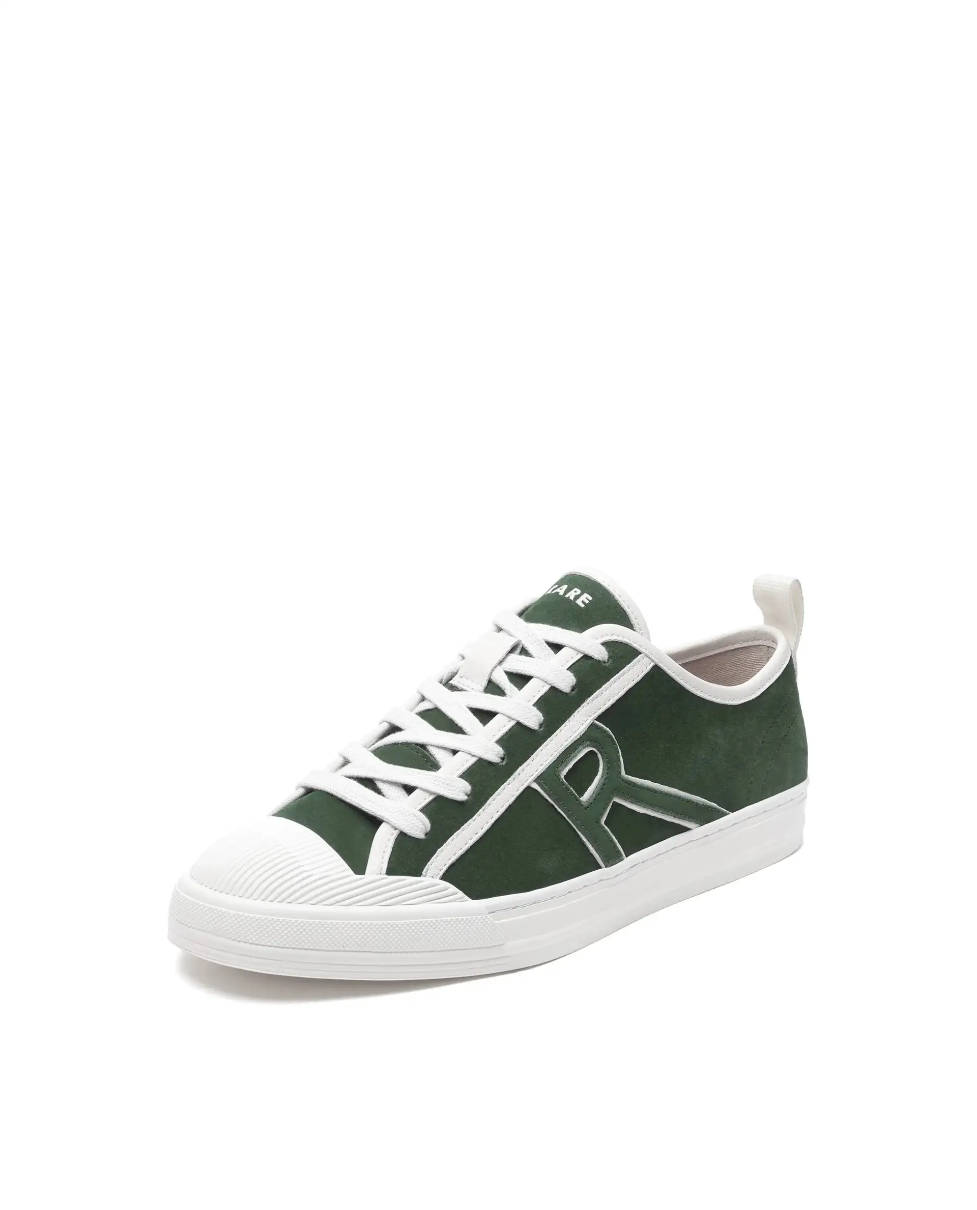 Rare Rabbit Men Sauron-2 Light Olive Lace-Up Shoes - Image 8