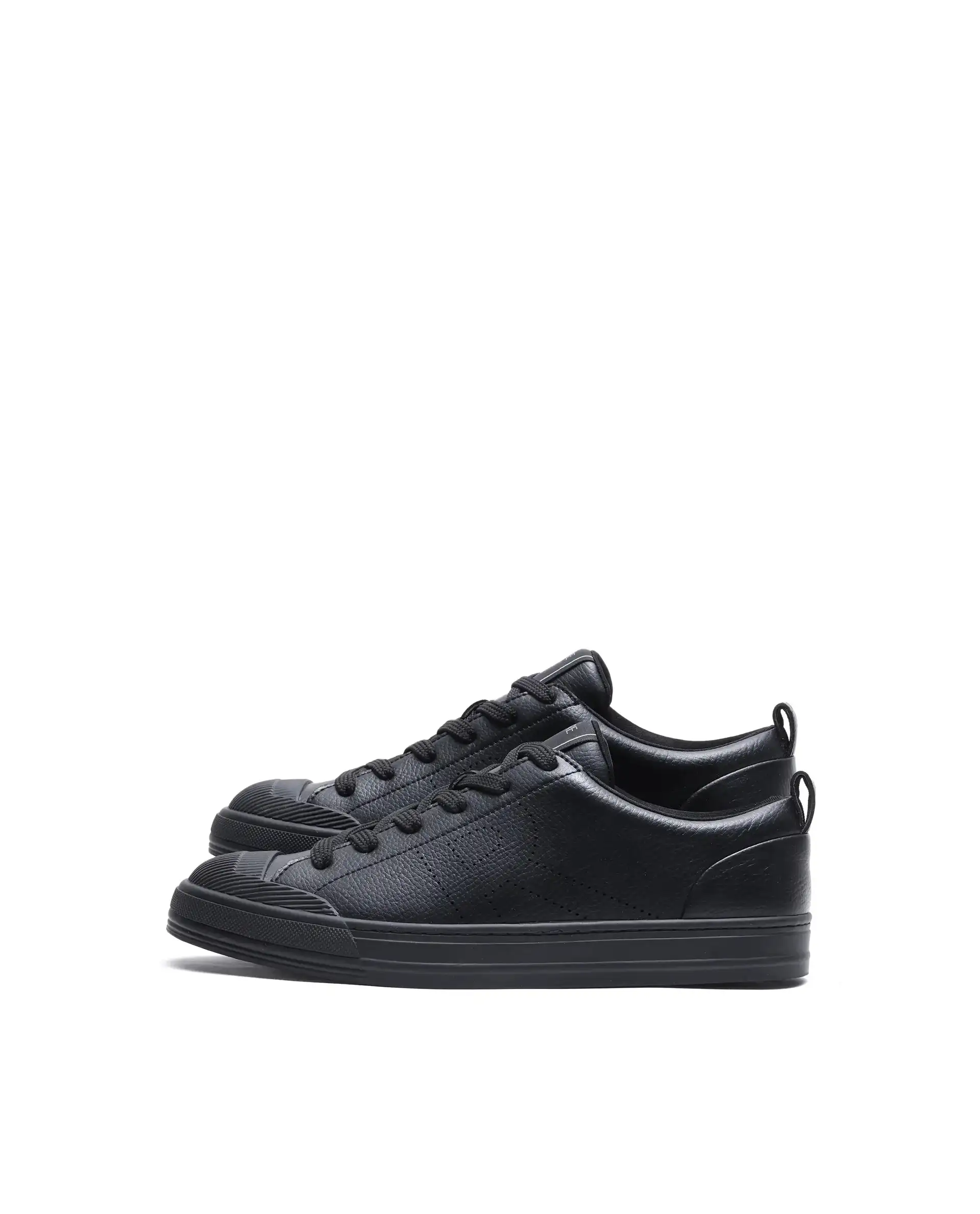 Rare Rabbit Men's Sauron 25 Black Micro Leather Sneaker - Image 2