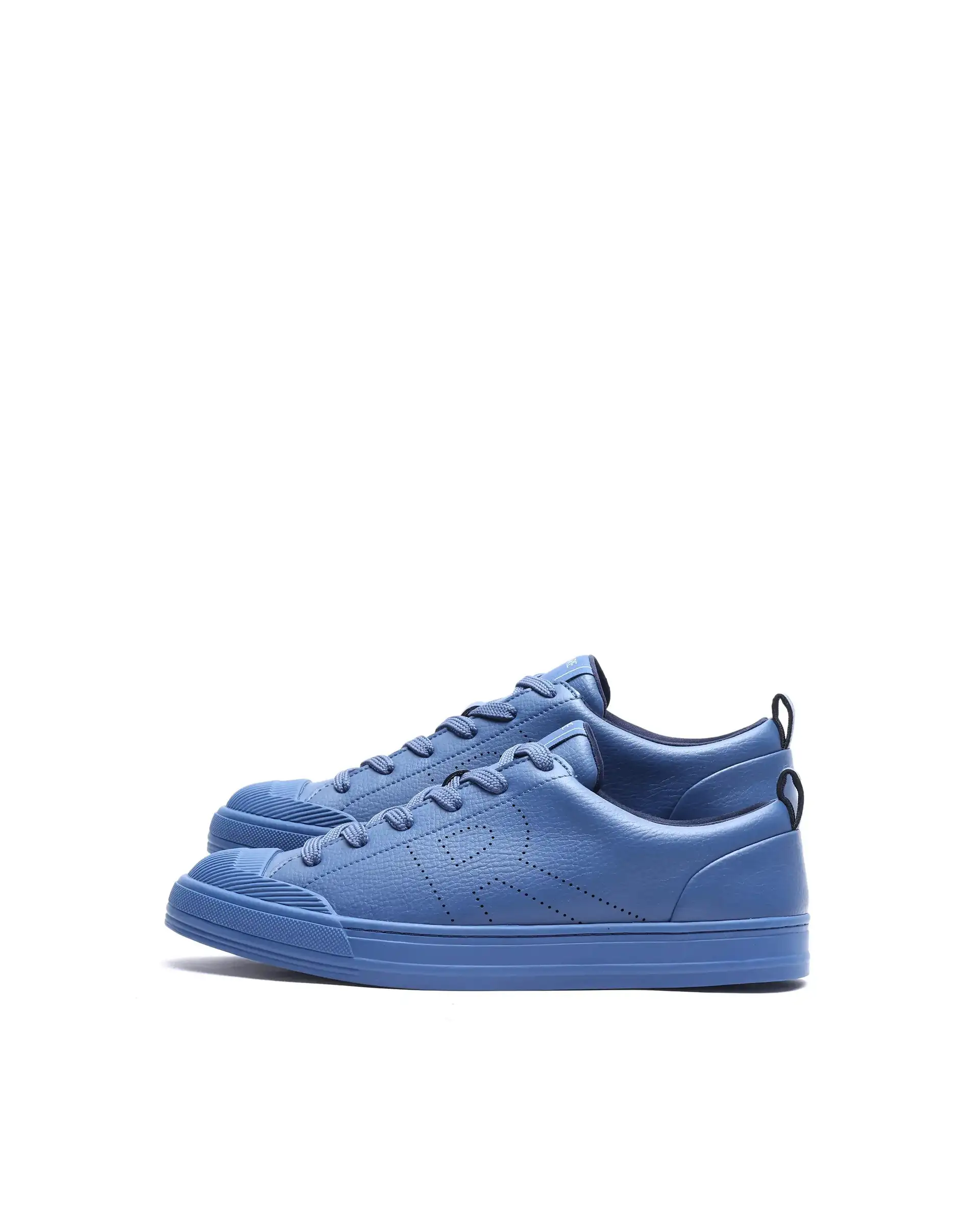 Rare Rabbit Men's Sauron 25 Navy Micro Leather Sneaker - Image 2