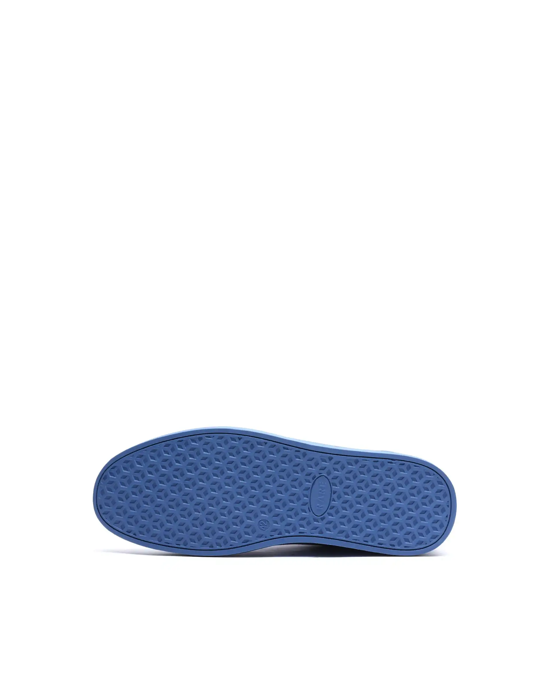 Rare Rabbit Men's Sauron 25 Navy Micro Leather Sneaker - Image 7