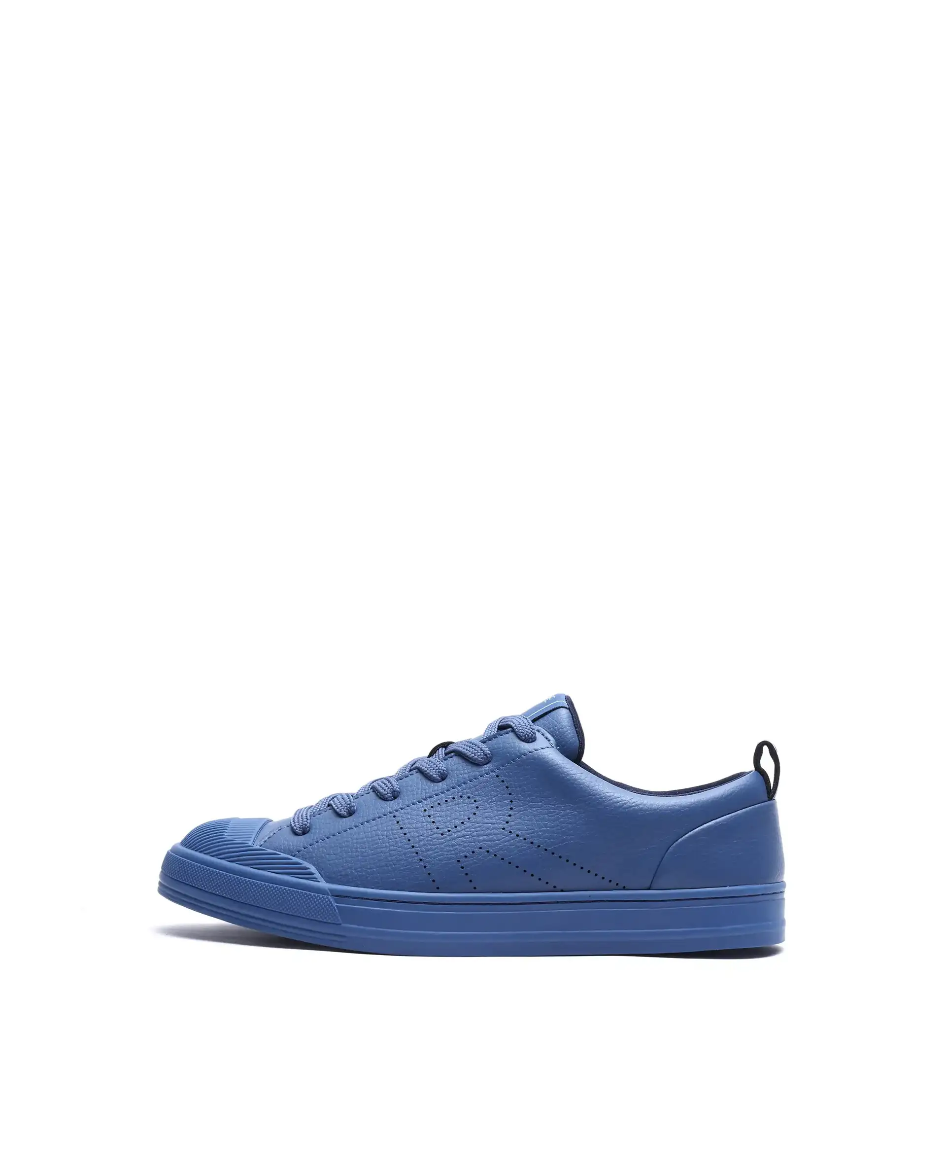 Rare Rabbit Men's Sauron 25 Navy Micro Leather Sneaker - Image 8