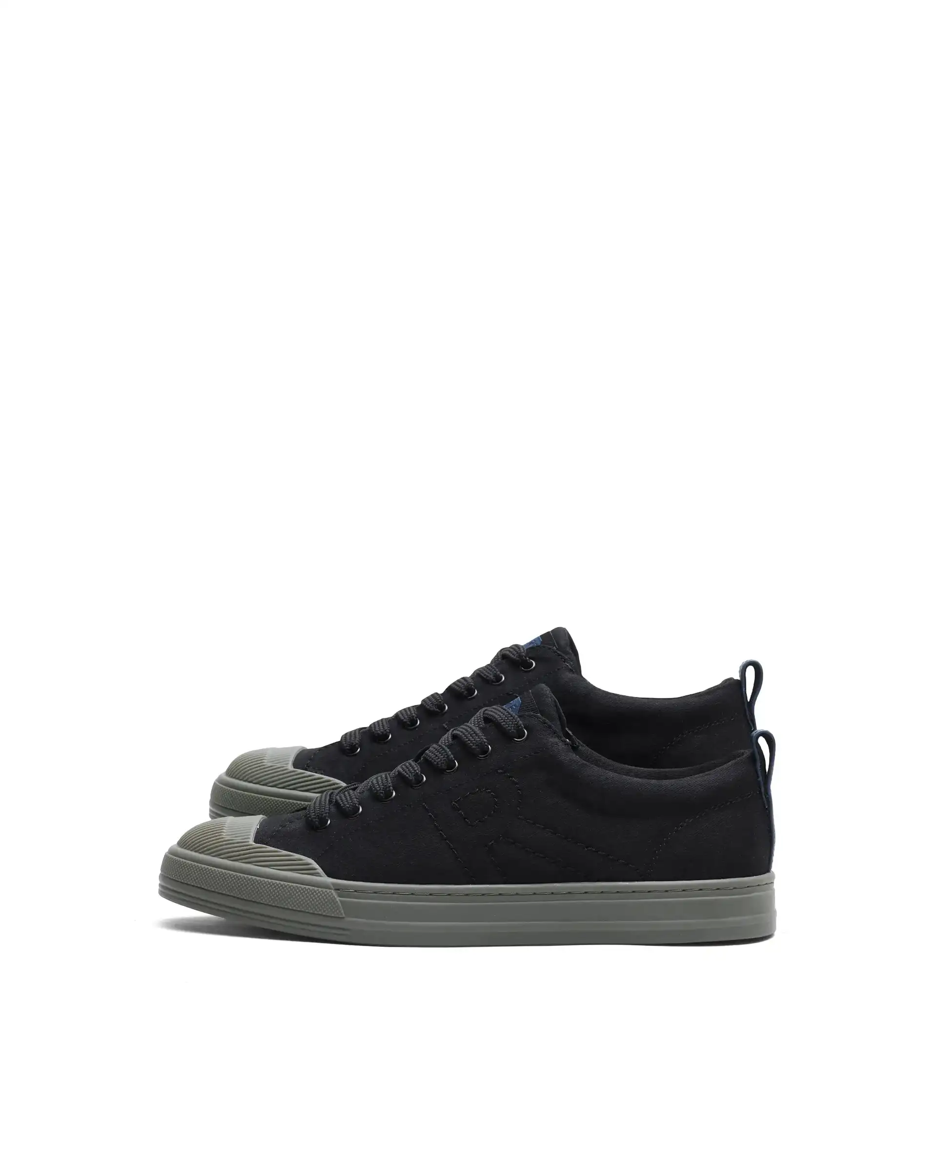 Rare Rabbit Men's Sauron 77 Black Canvas Fabric Sneaker - Image 2