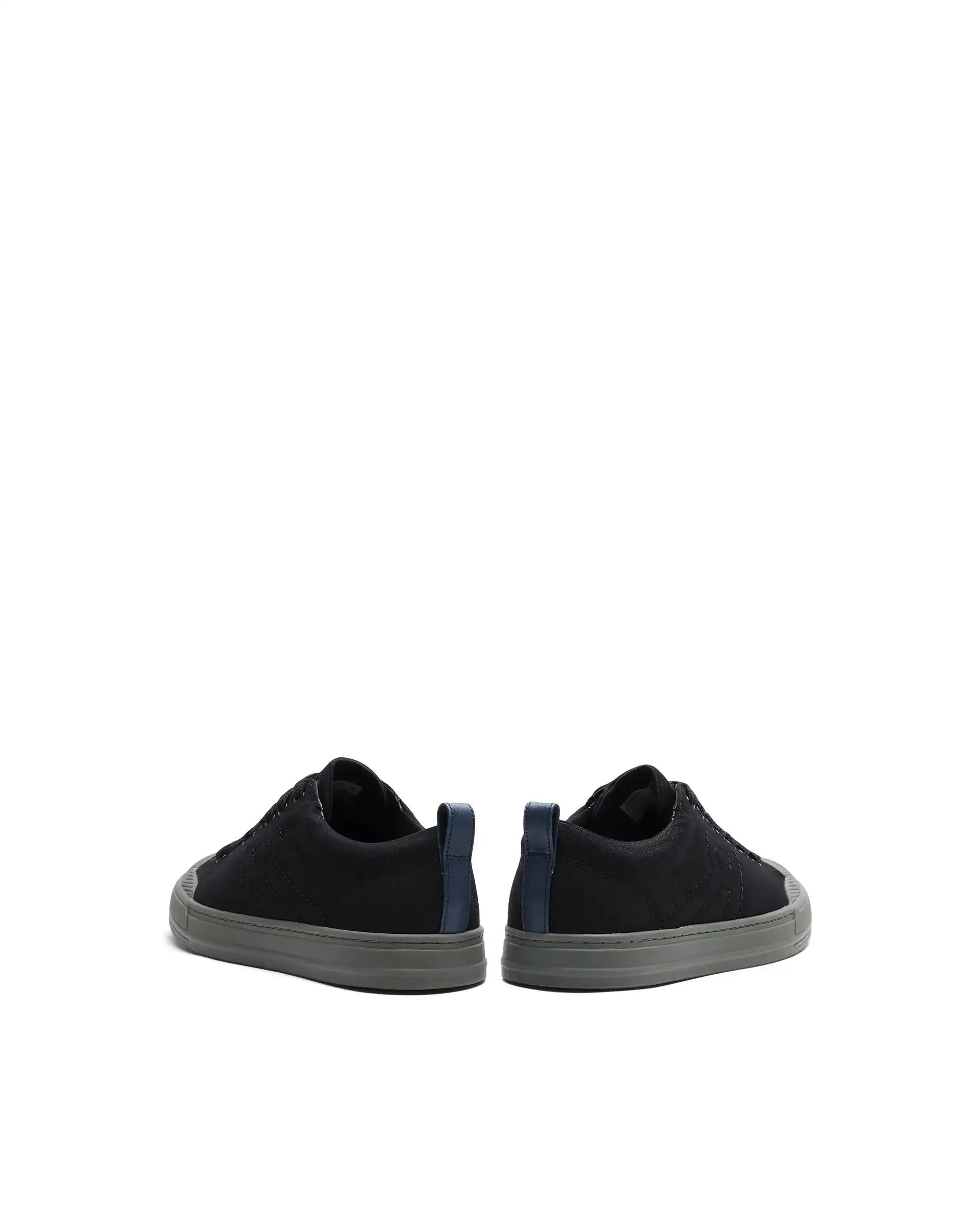 Rare Rabbit Men's Sauron 77 Black Canvas Fabric Sneaker - Image 6