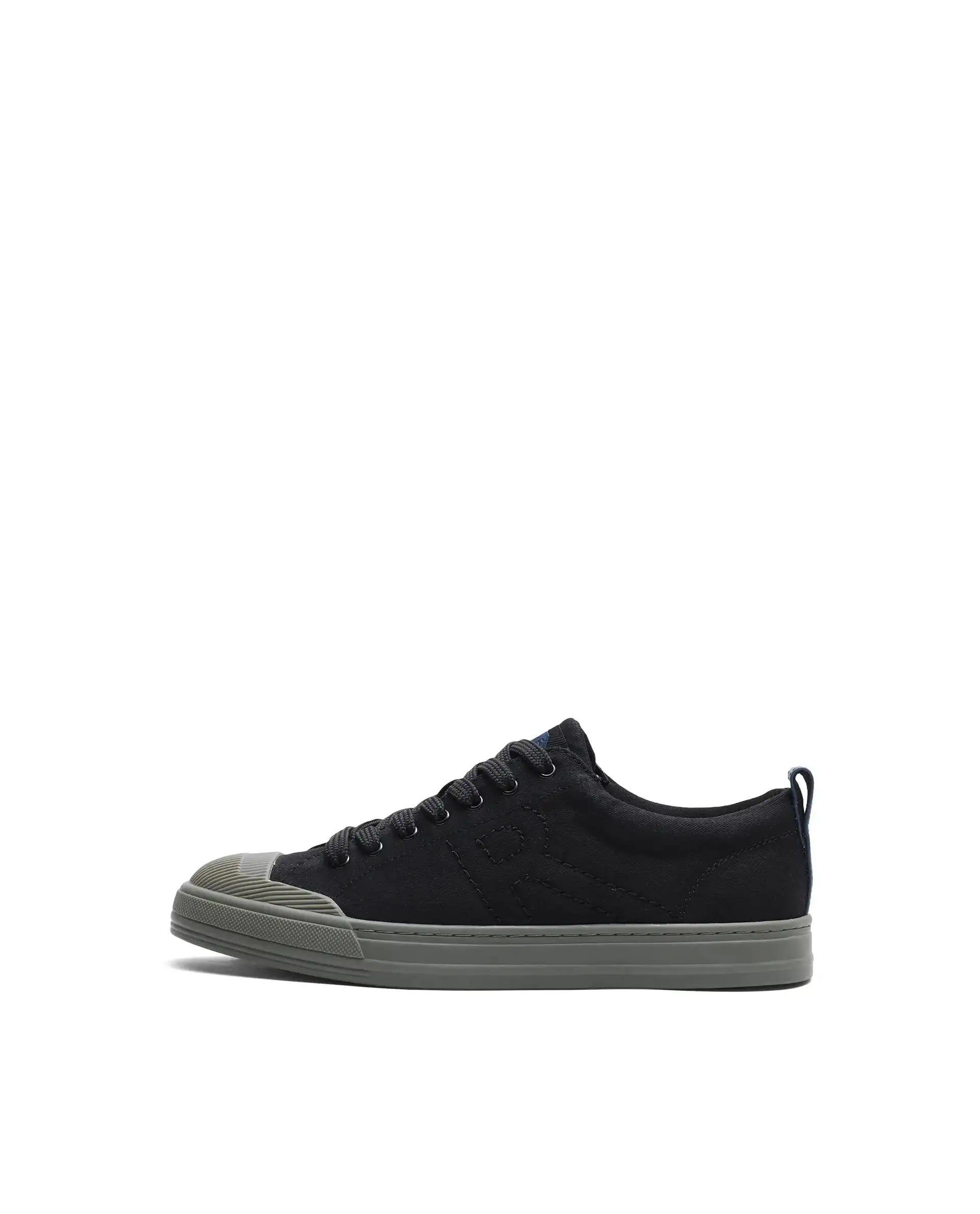 Rare Rabbit Men's Sauron 77 Black Canvas Fabric Sneaker - Image 8