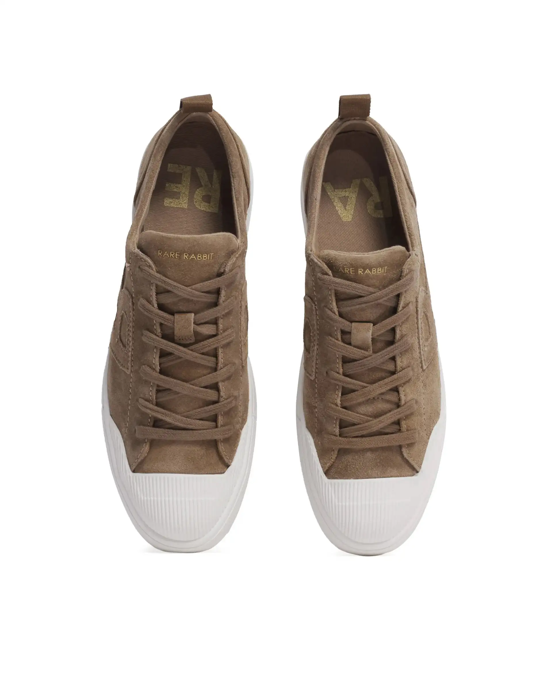 Rare Rabbit Men Sauron Camel Lace-Up Shoes - Image 4