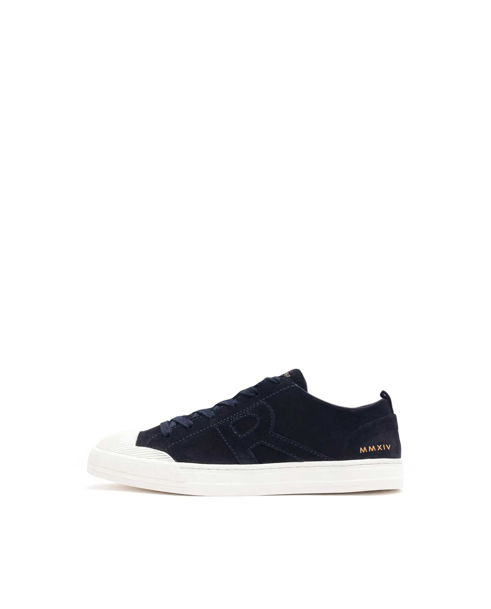Rare Rabbit Mens Sauron Navy Round Toe Premium Suede Lace Up Low Top Sneaker Shoes - Image 8
