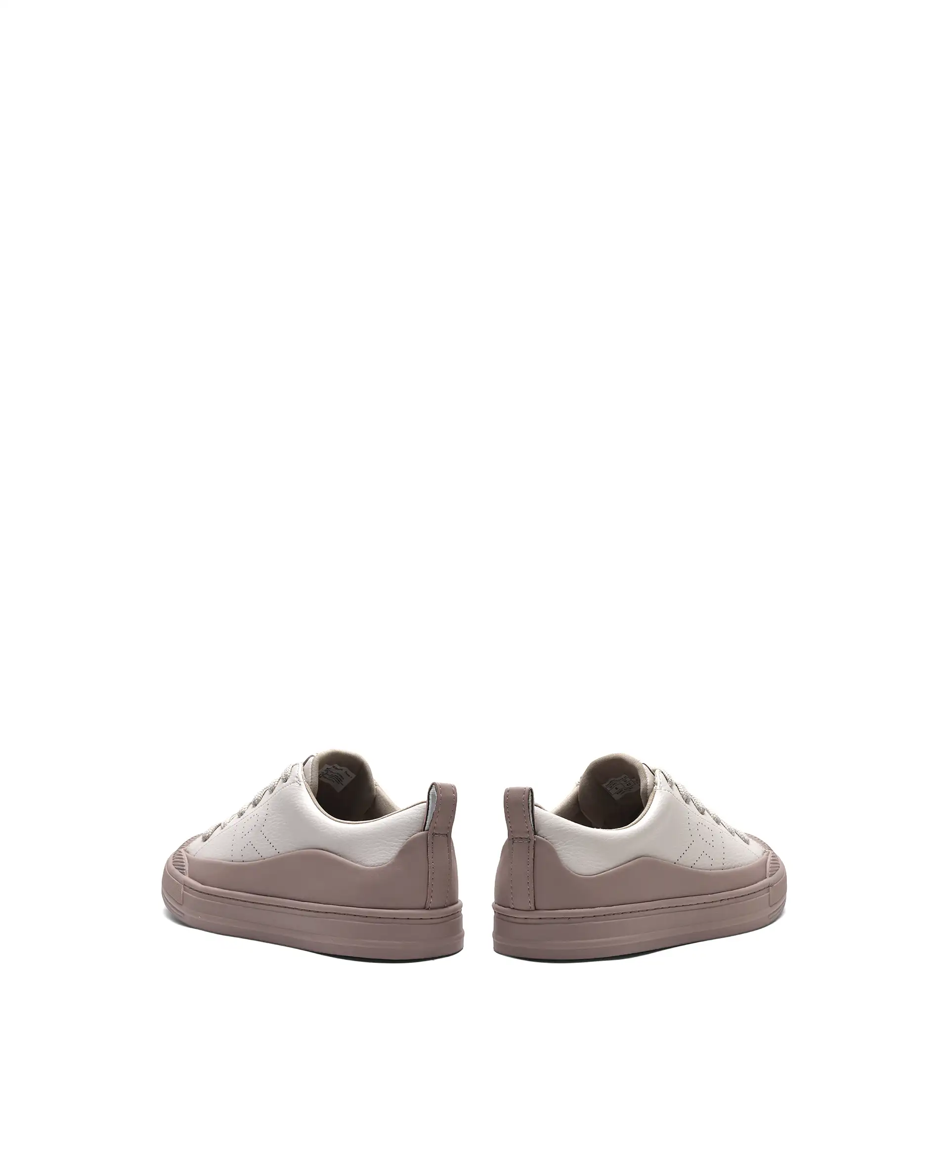 Rare Rabbit Men's Sauron Wave 24 Light Beige Micro Leather Sneaker - Image 4
