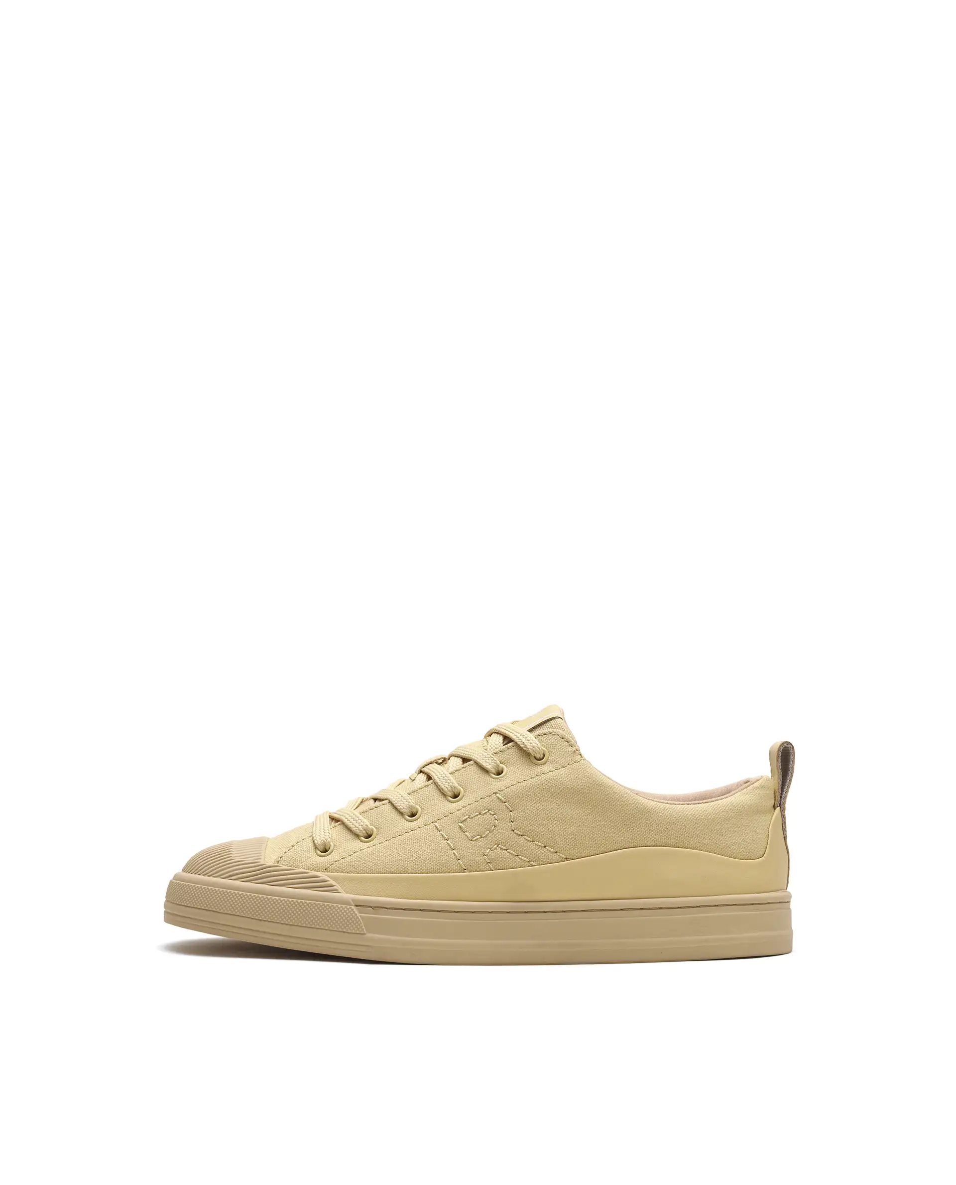 Rare Rabbit Men's Sauron Wave 60 Light Yellow Micro Leather Sneaker - Image 8