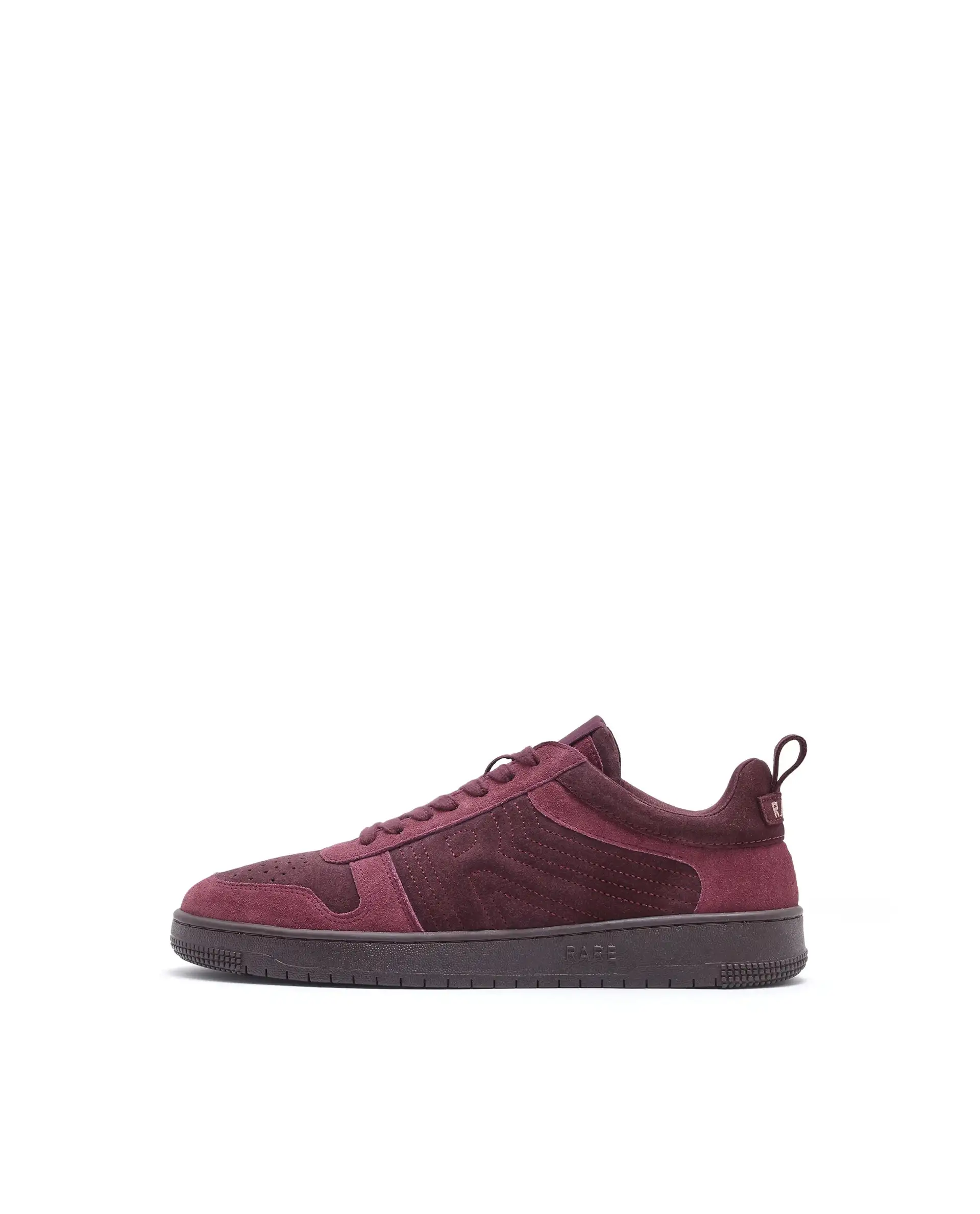 Rare Rabbit Men Senab Purple Genuine Suede Leather Low-Top Lace Up Sneaker Shoes - Image 9