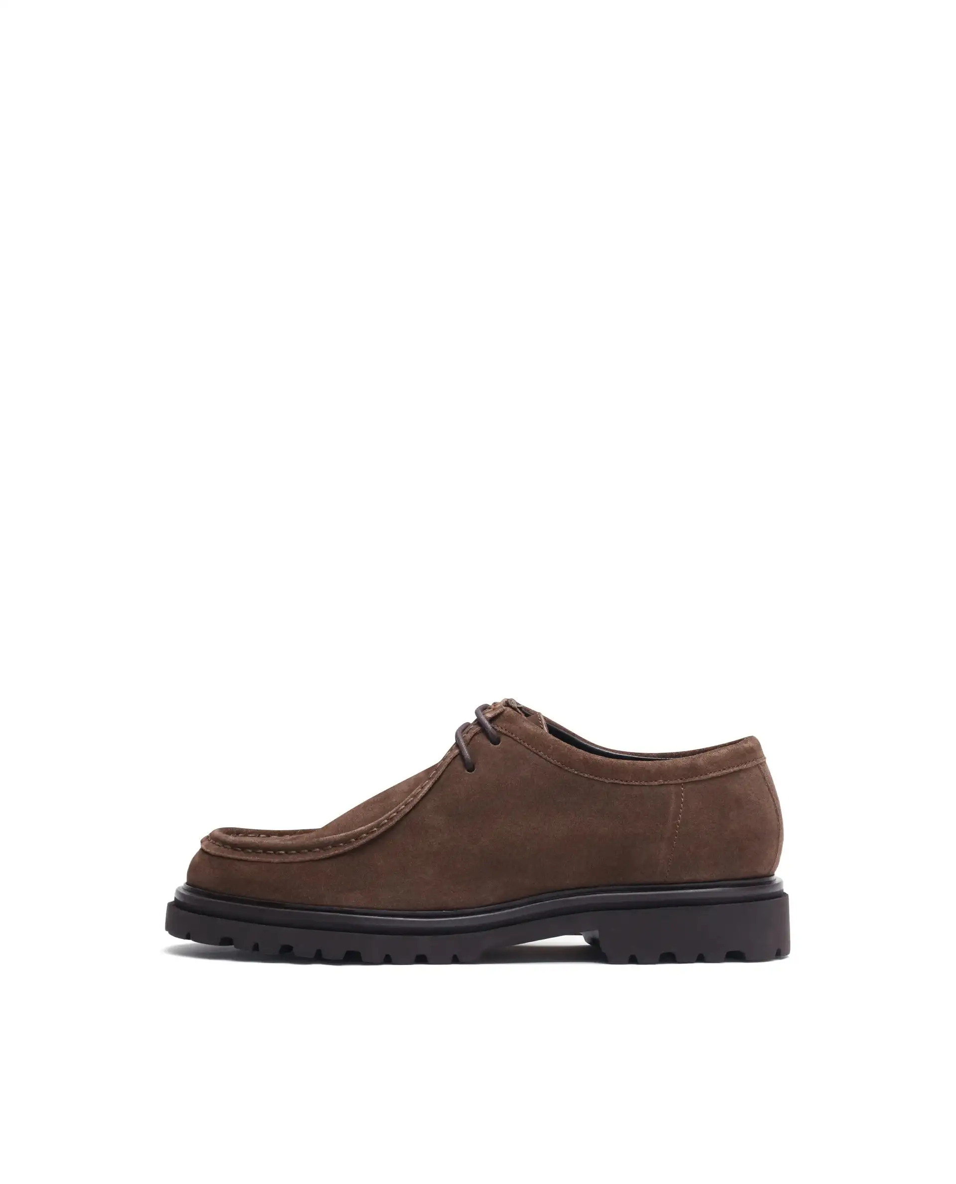Rare Rabbit Men Seoul Dark Brown Lace-Up Shoes - Image 3