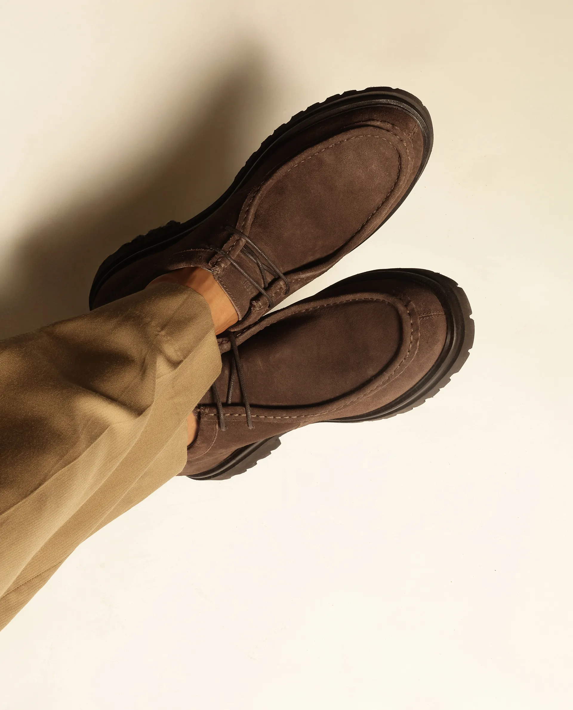 Rare Rabbit Men Seoul Dark Brown Lace-Up Shoes - Image 4