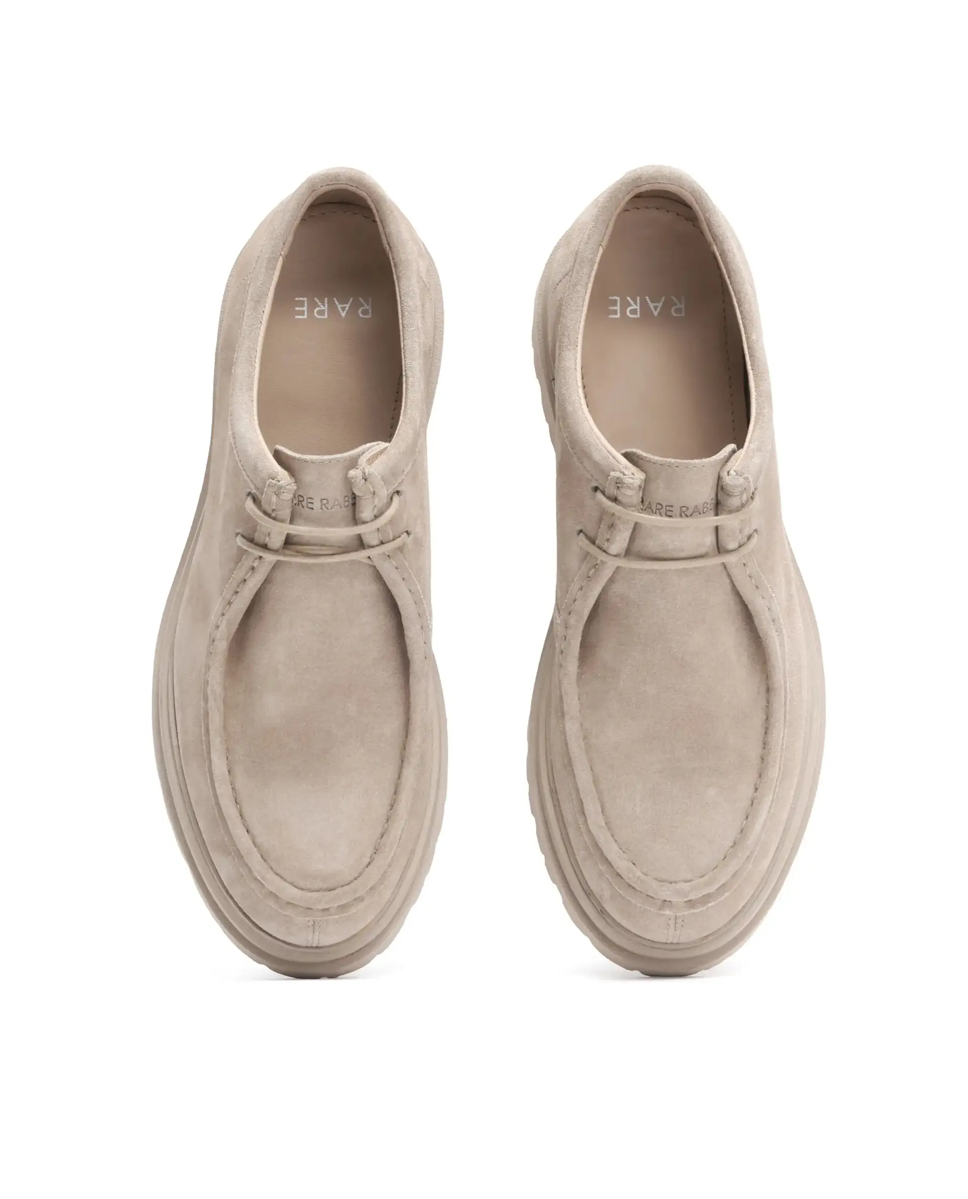 Rare Rabbit Men Seoul Light Beige Lace-Up Shoes - Image 6