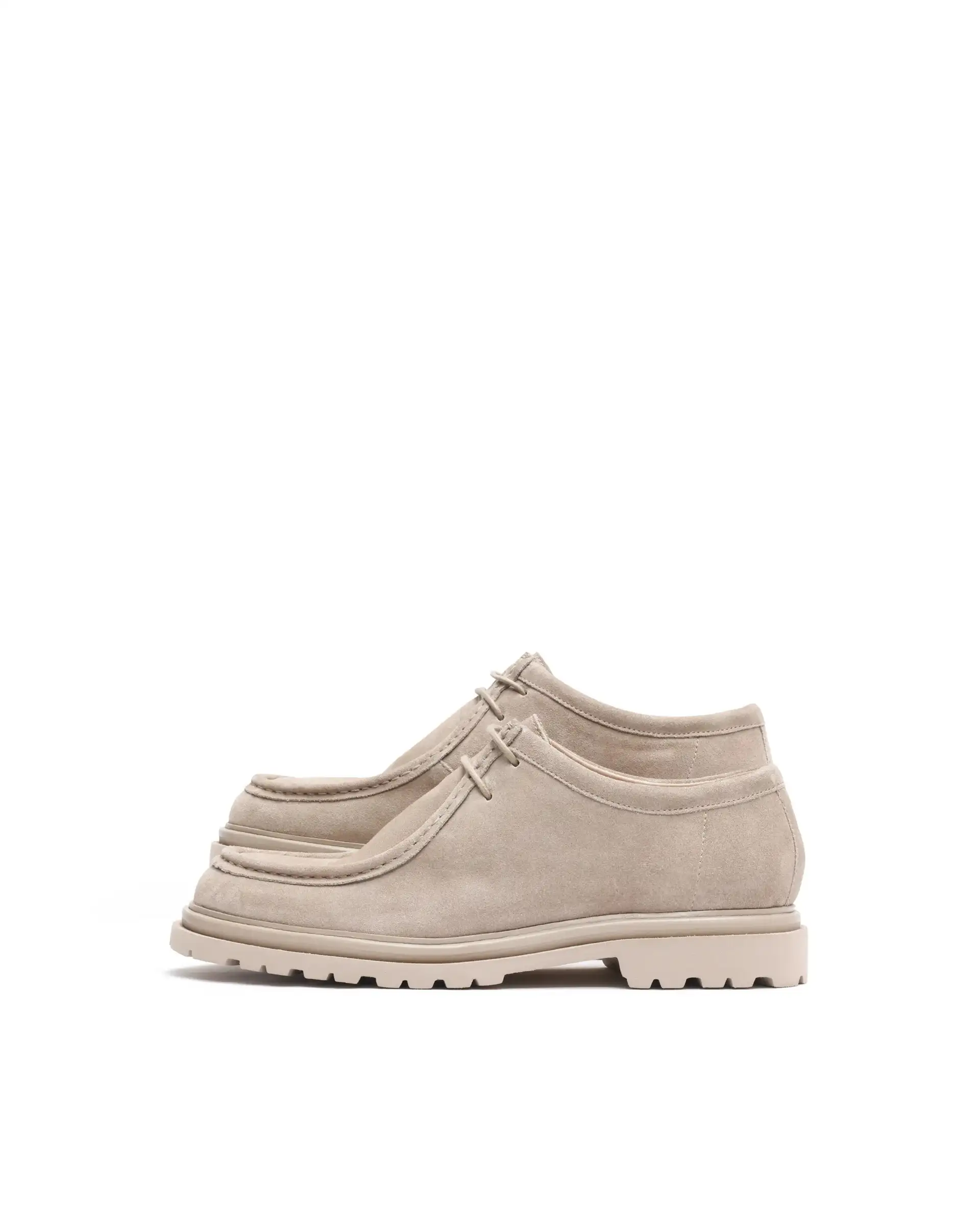 Rare Rabbit Men Seoul Light Beige Lace-Up Shoes - Image 7