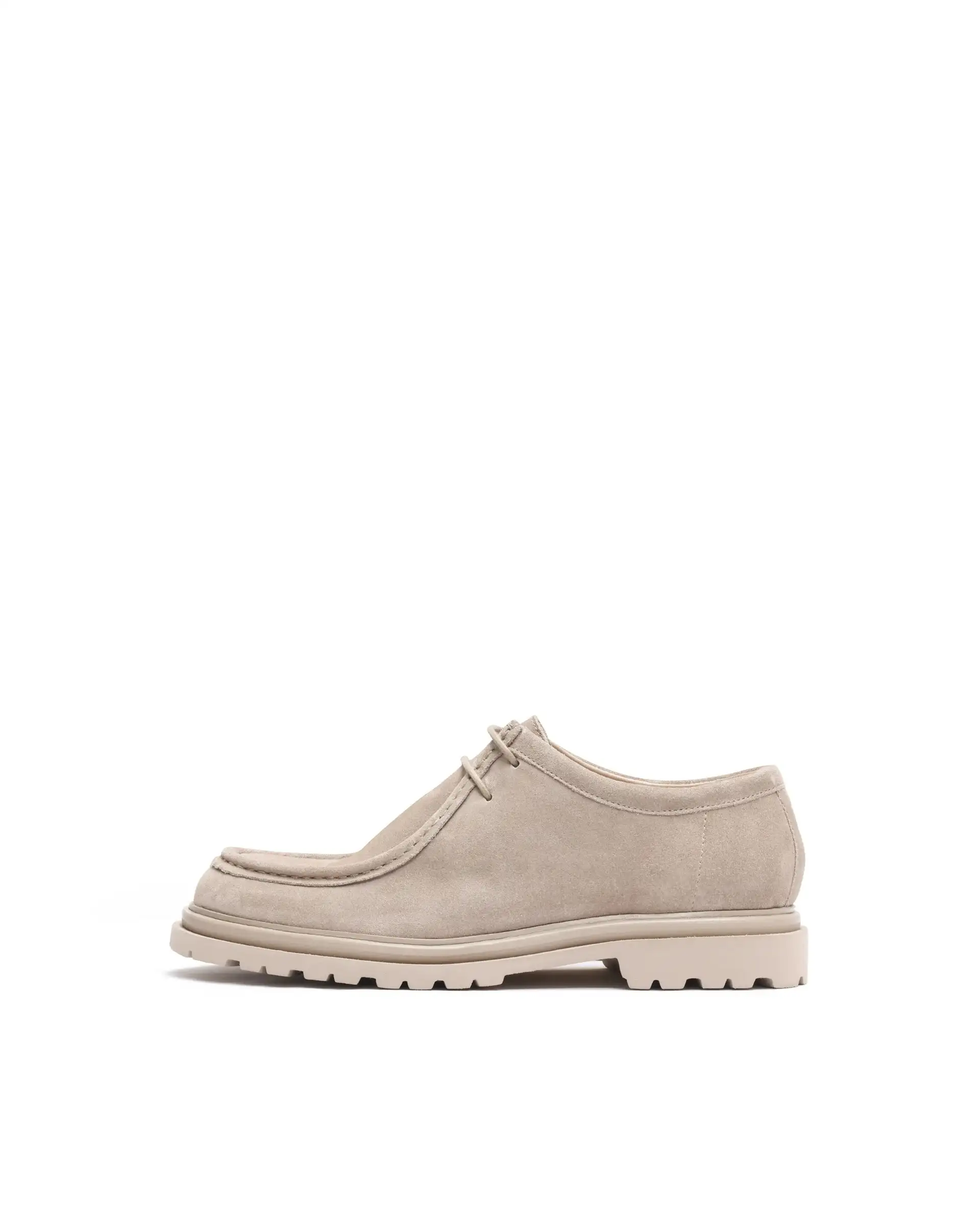 Rare Rabbit Men Seoul Light Beige Lace-Up Shoes - Image 9
