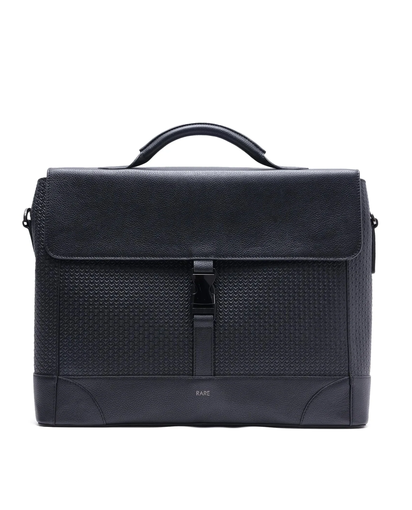 Rare Rabbit Men Sionis Black Leather Bags (Limited Edition)