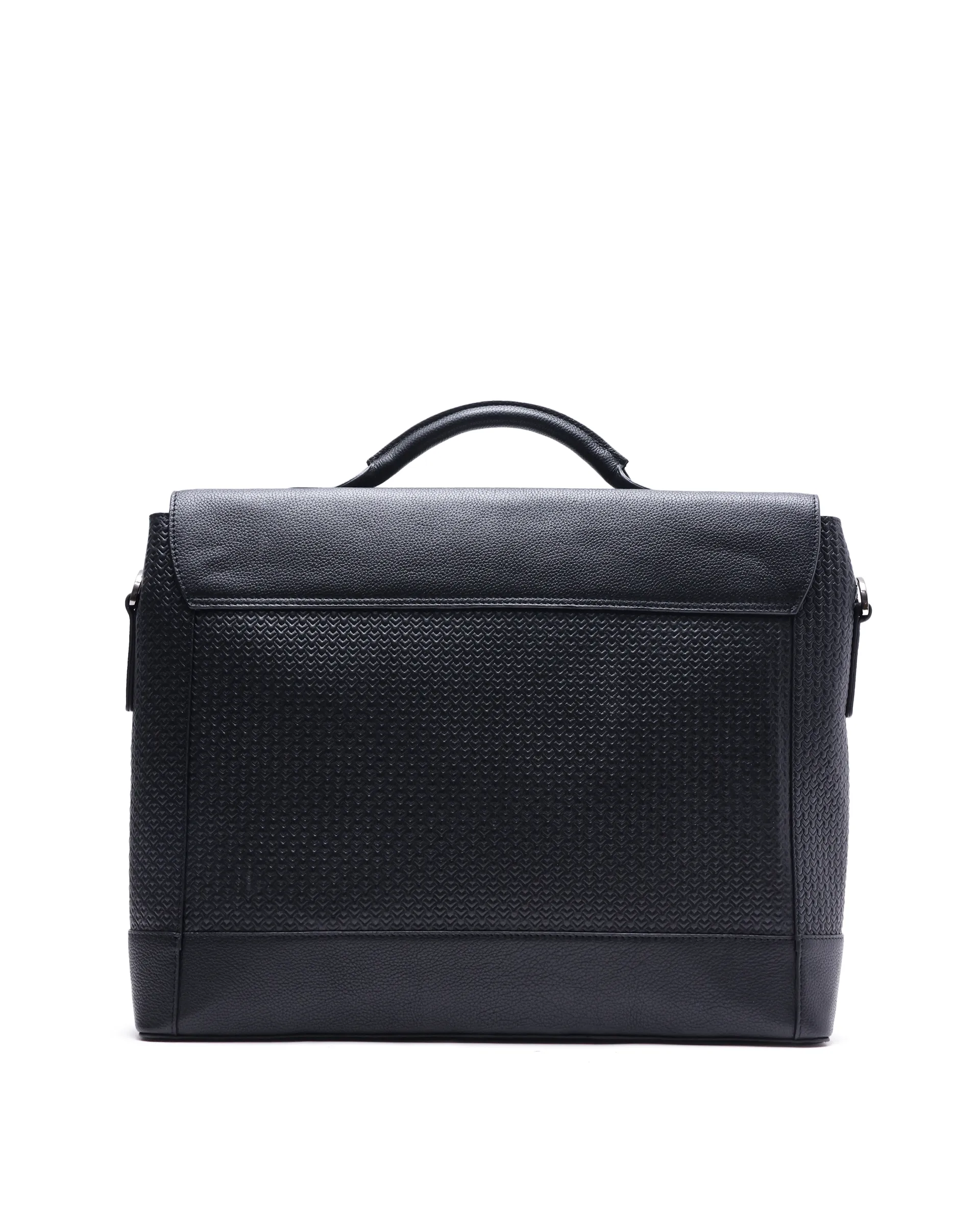 Rare Rabbit Men Sionis Black Leather Bags (Limited Edition) - Image 5