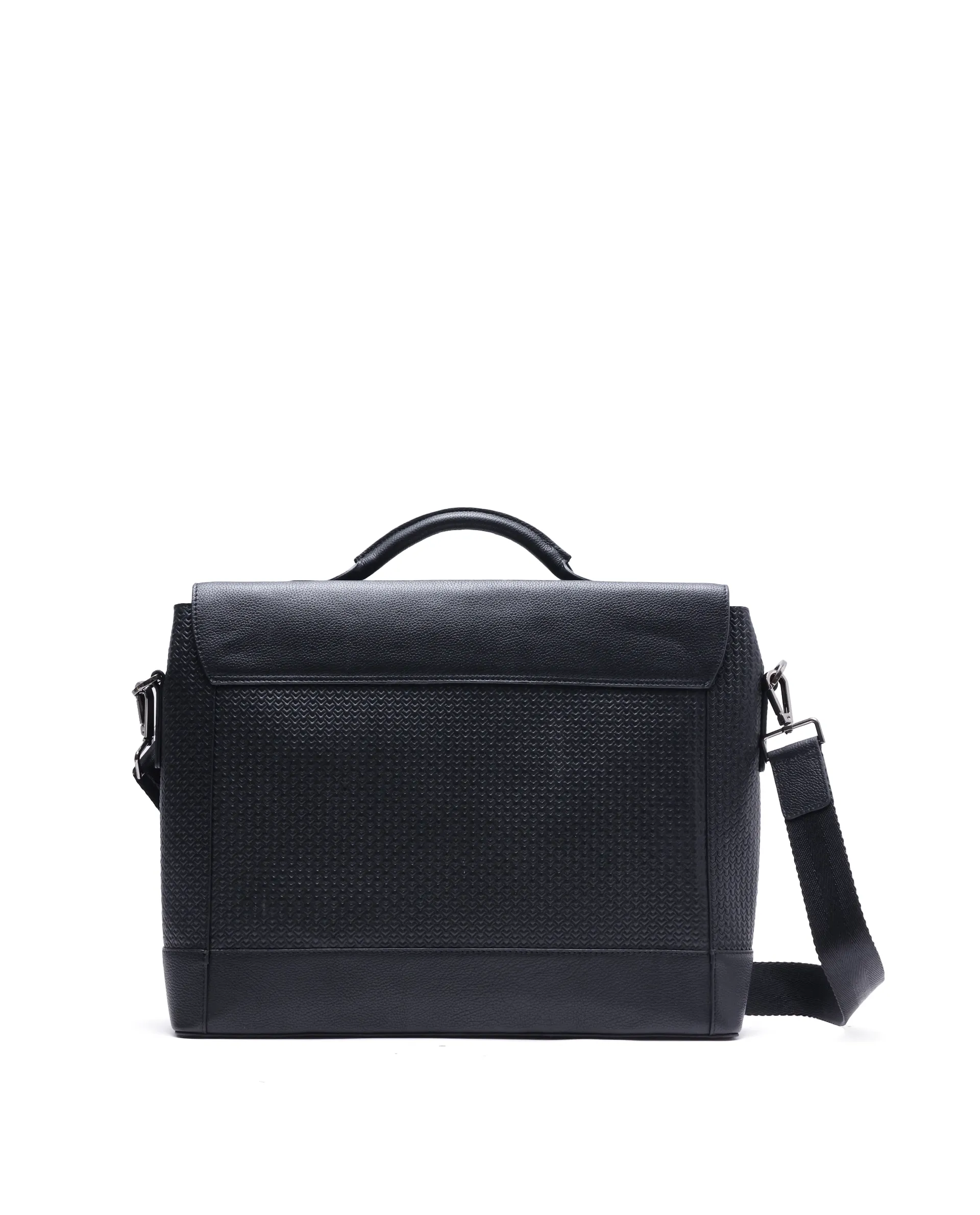 Rare Rabbit Men Sionis Black Leather Bags (Limited Edition) - Image 6