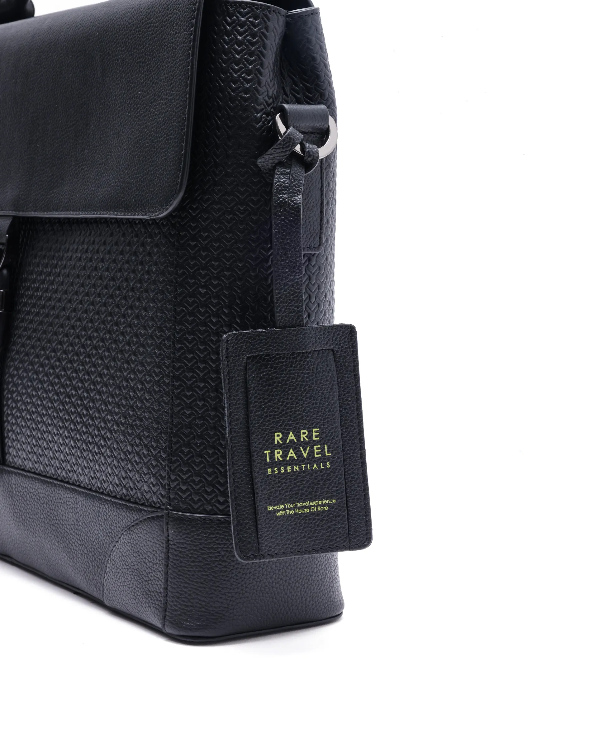 Rare Rabbit Men Sionis Black Leather Bags (Limited Edition) - Image 8