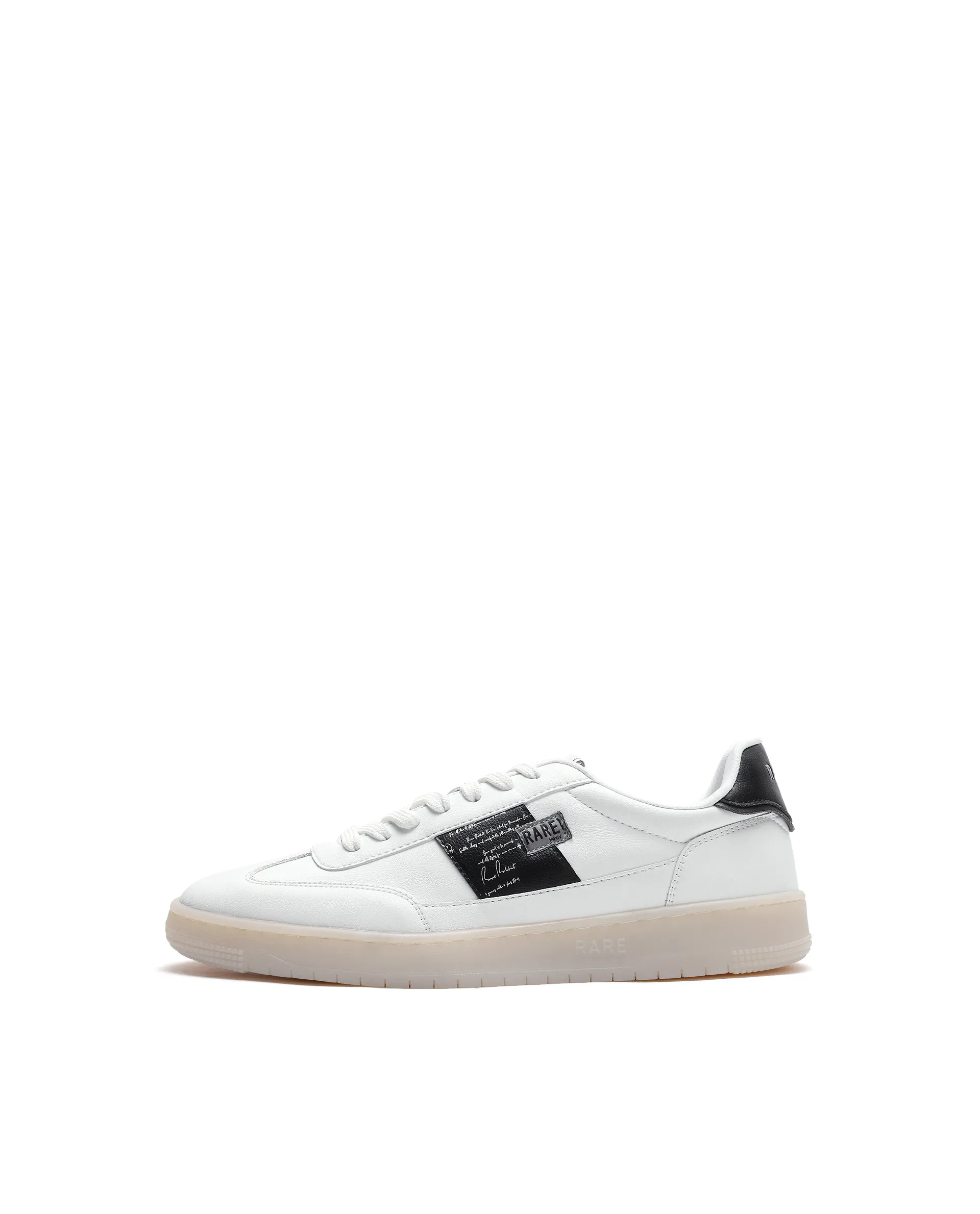 Rare Rabbit Men's Sirius 86 White Micro Leather Sneaker - Image 8