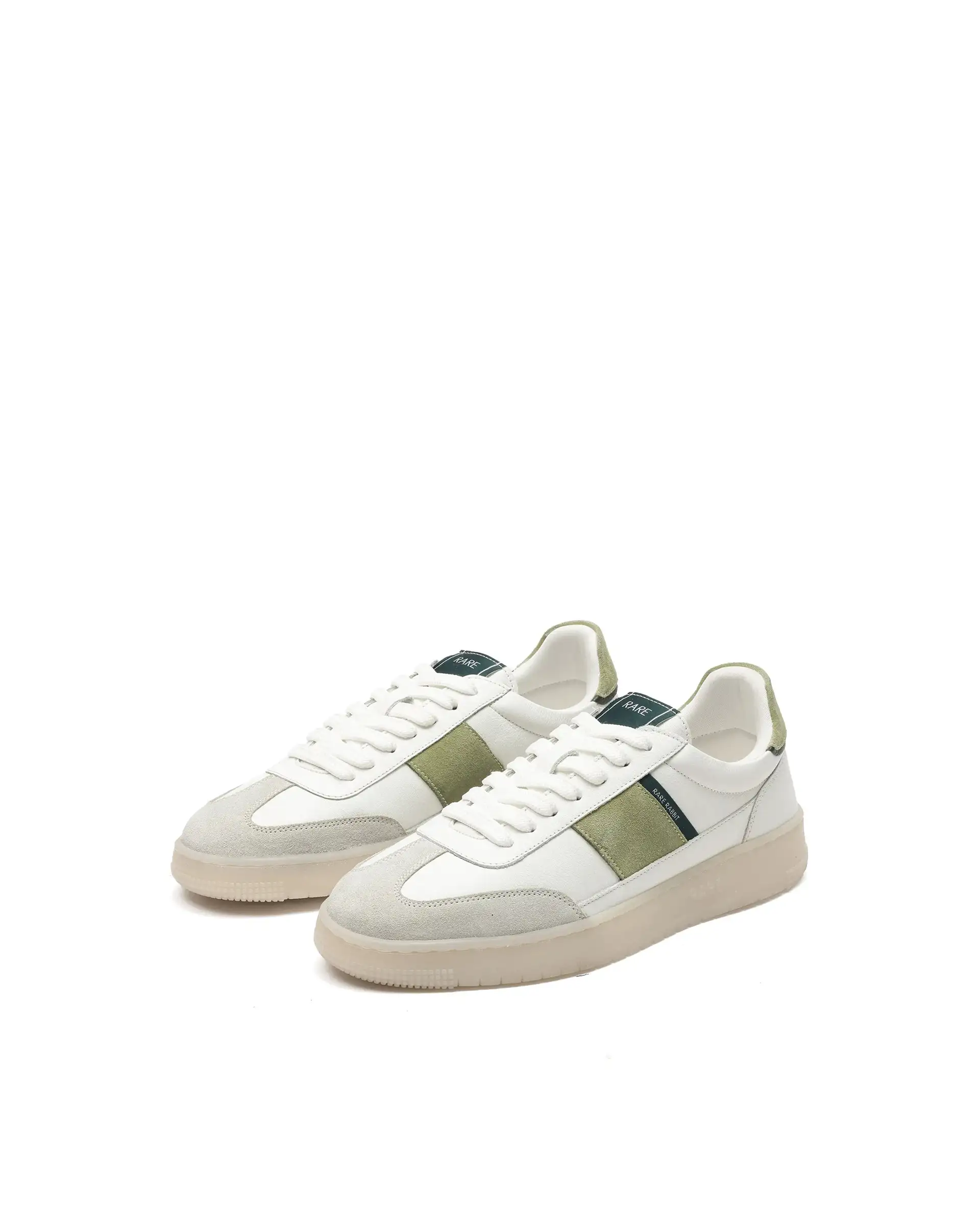 Rare Rabbit Men Sirius Sage Green Lace-Up Closure Shoes - Image 3