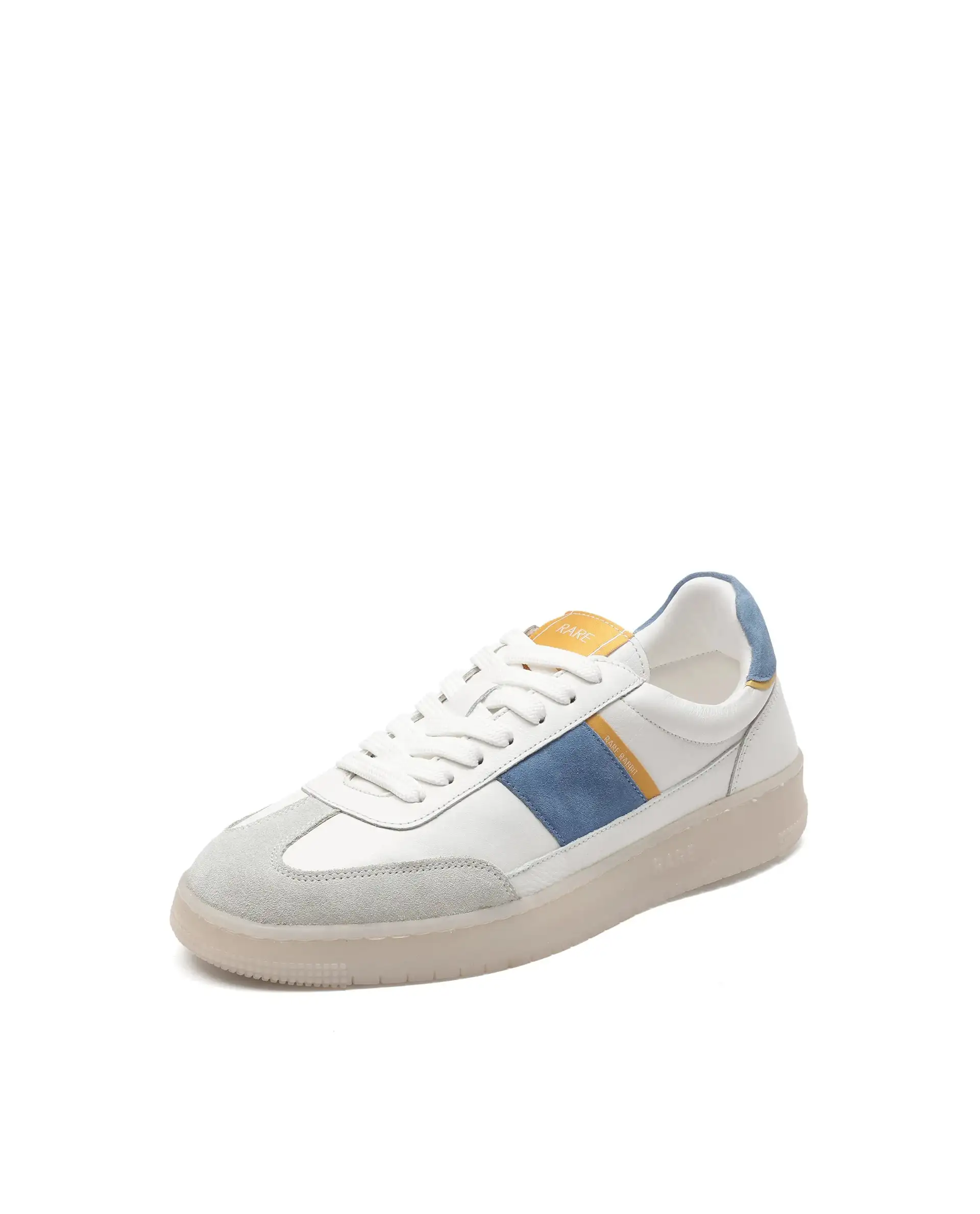 Rare Rabbit Men Sirius White Lace-Up Closure Sneakers - Image 8