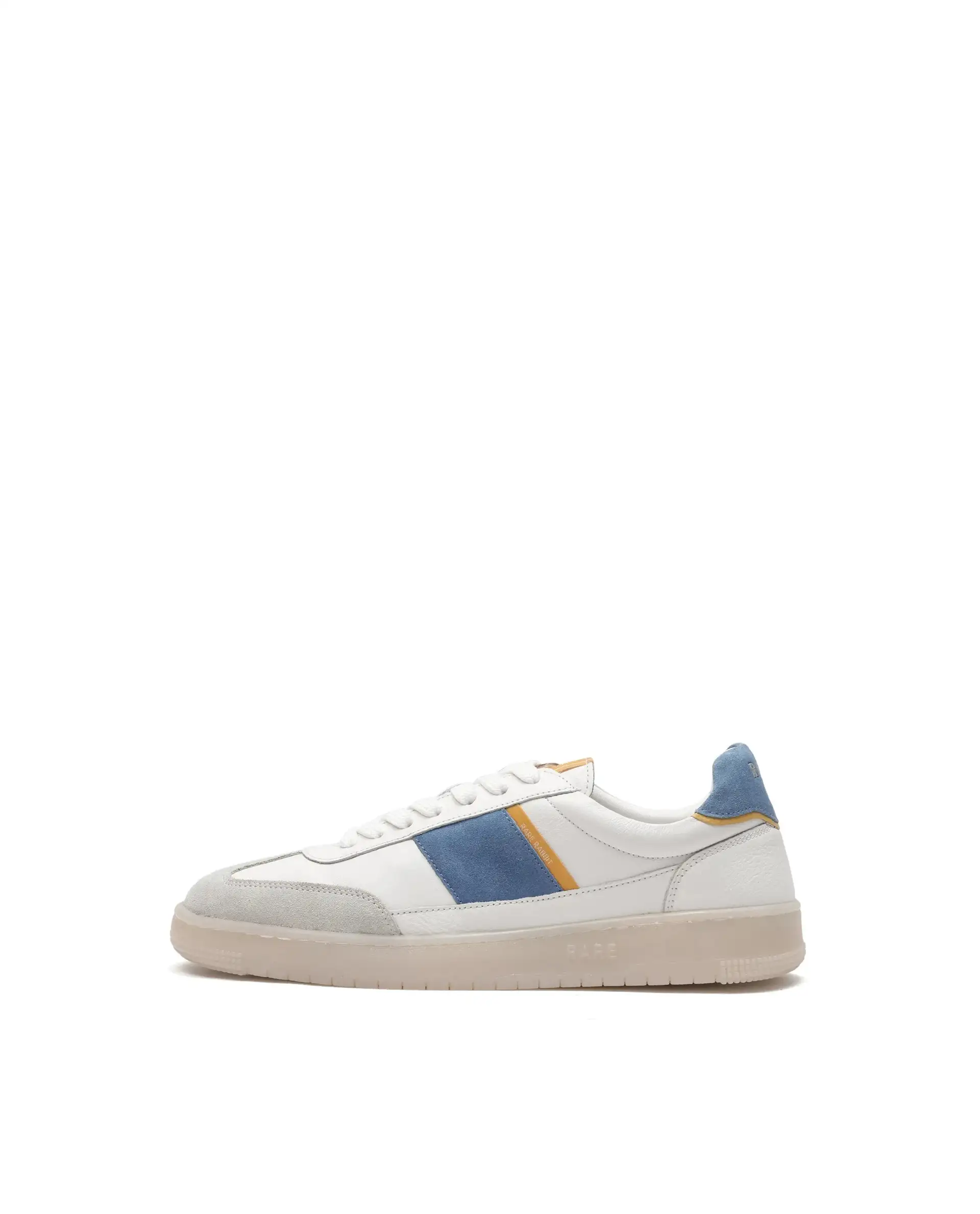 Rare Rabbit Men Sirius White Lace-Up Closure Sneakers - Image 9
