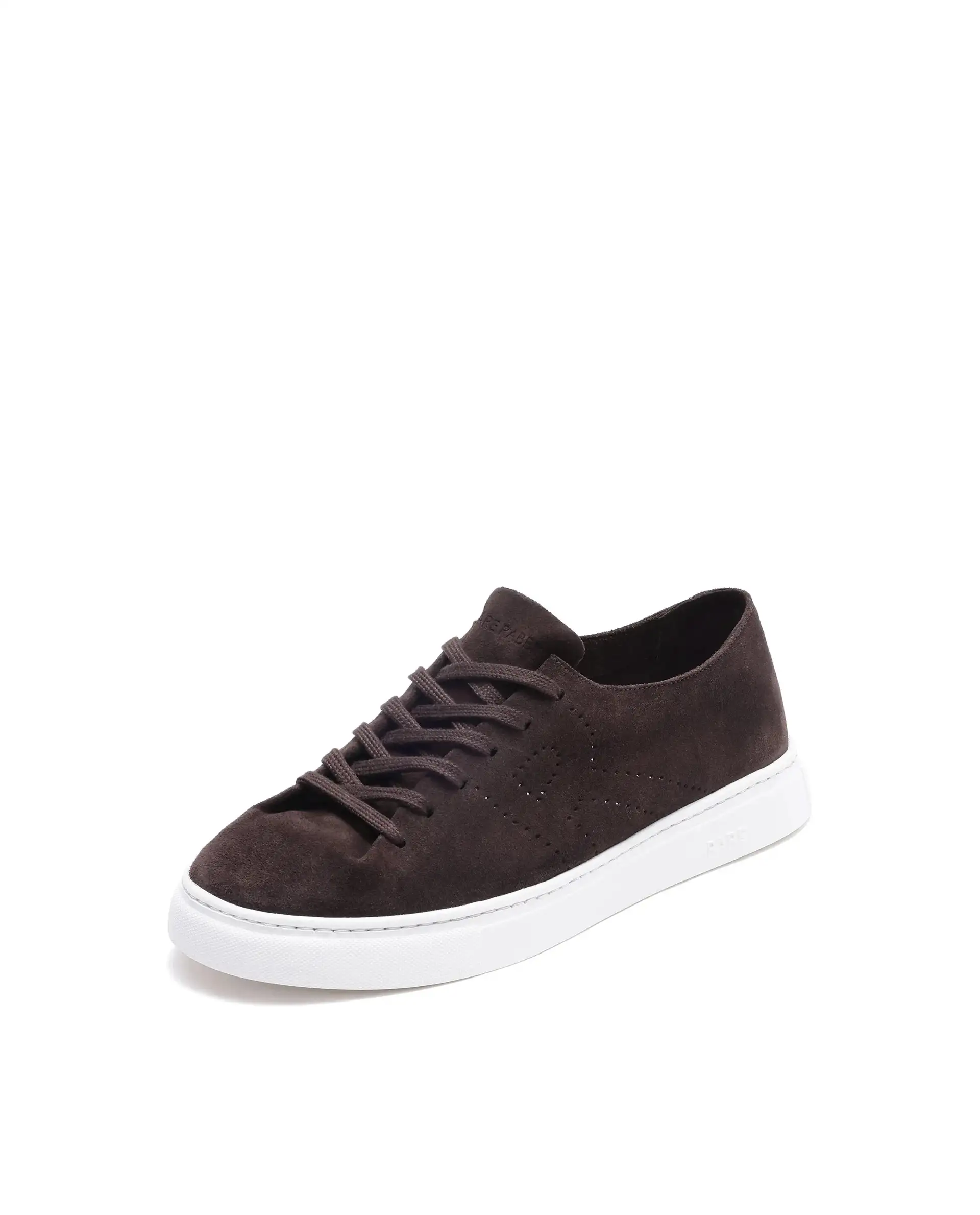 Rare Rabbit Men Skin Brown Genuine Suede Monotone Upper Low-Top Lace-Up Plain Shoes - Image 7