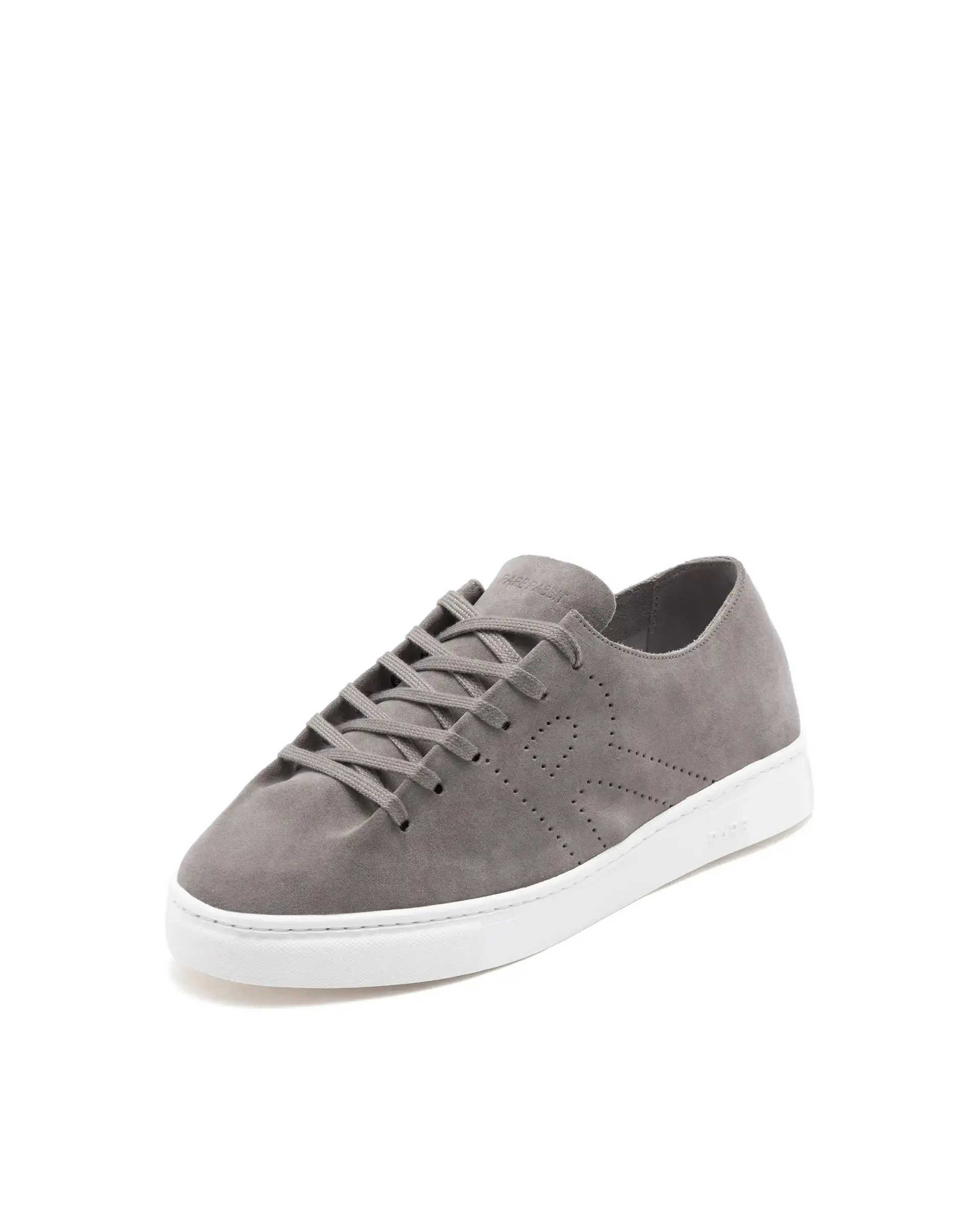 Rare Rabbit Men Skin Taupe Suede Monotone Upper Low-Top Lace-Up Plain Shoes - Image 6