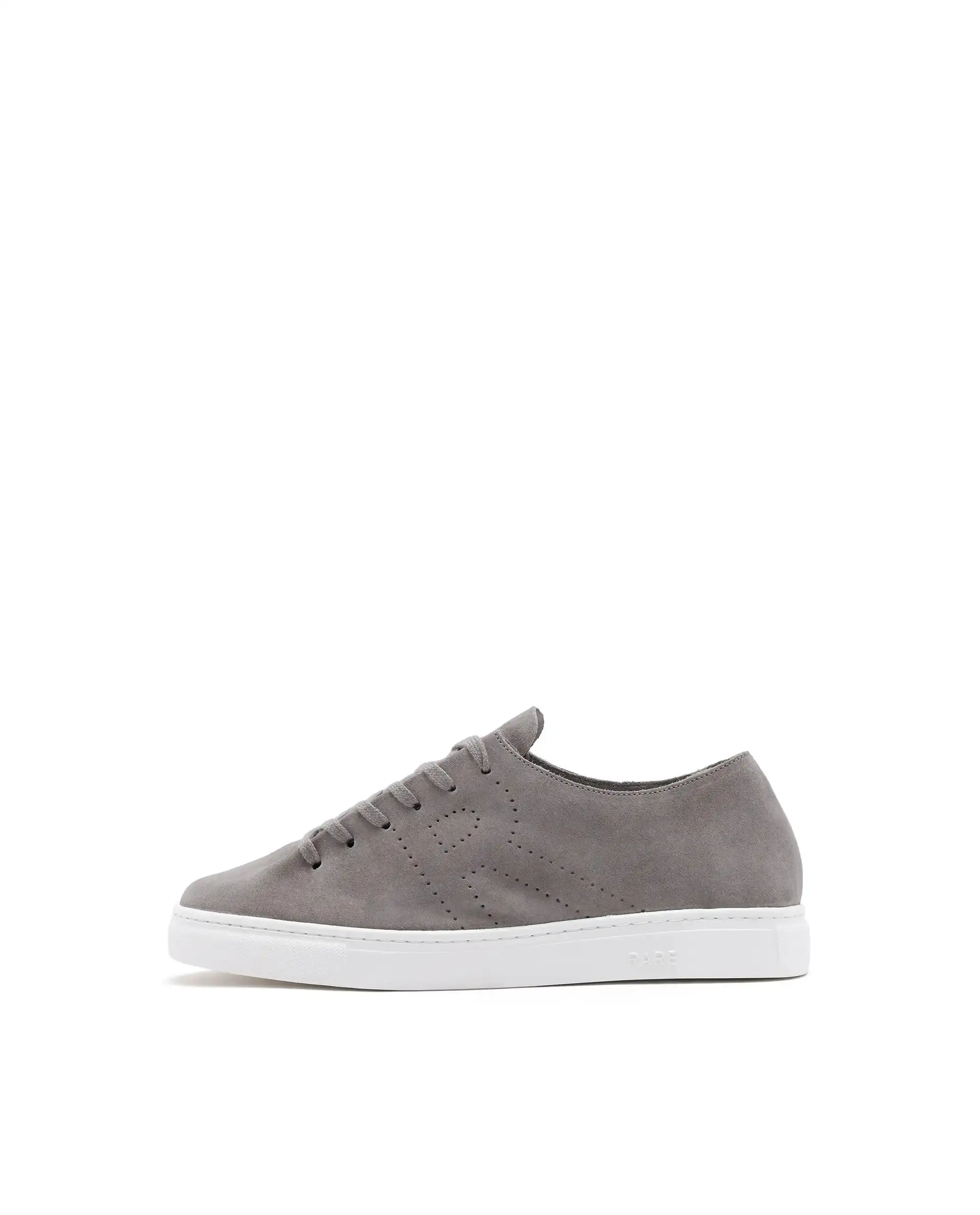 Rare Rabbit Men Skin Taupe Suede Monotone Upper Low-Top Lace-Up Plain Shoes - Image 8