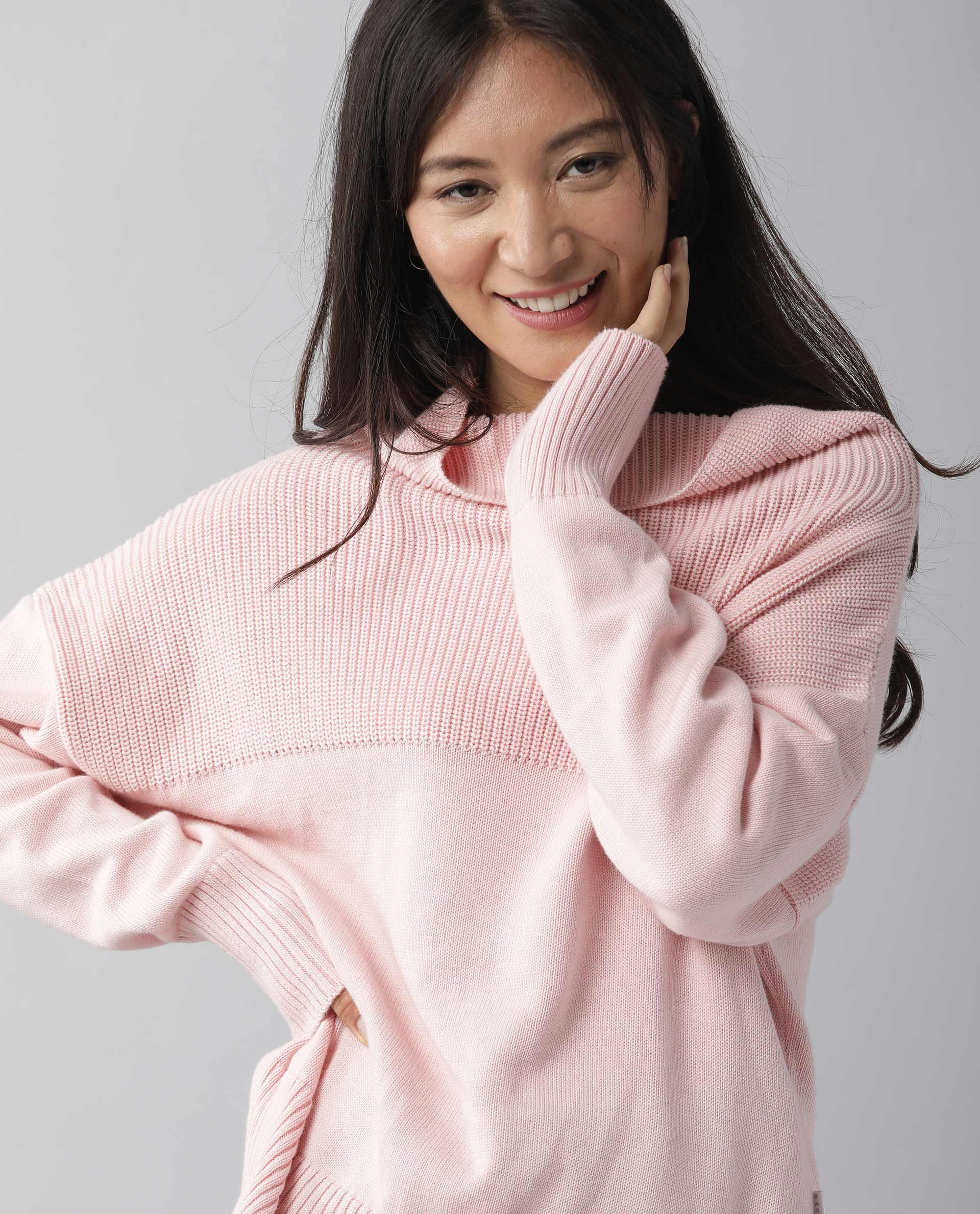 Rareism Women Skyline Pink Top Full Sleeves - Image 12