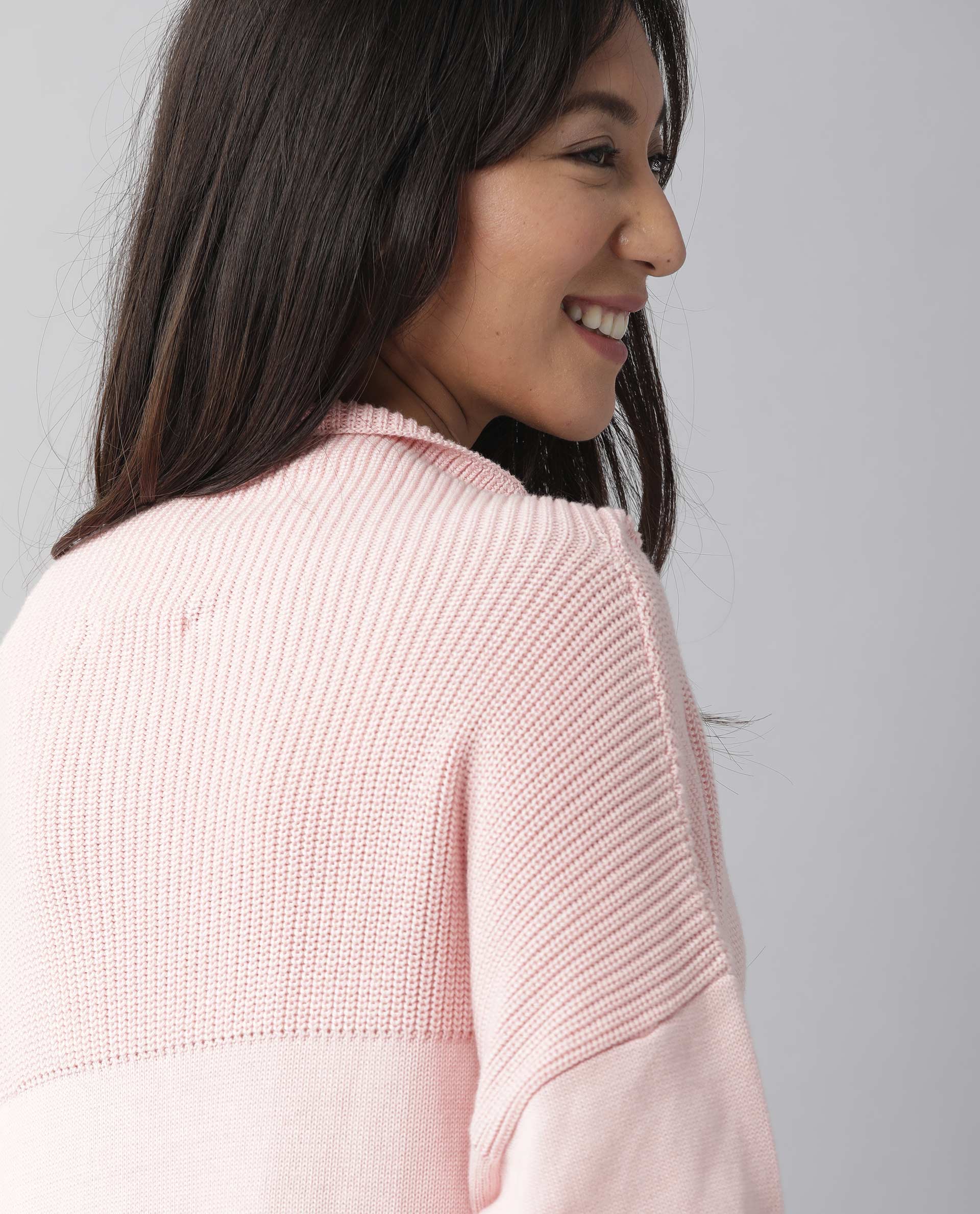 Rareism Women Skyline Pink Top Full Sleeves - Image 2