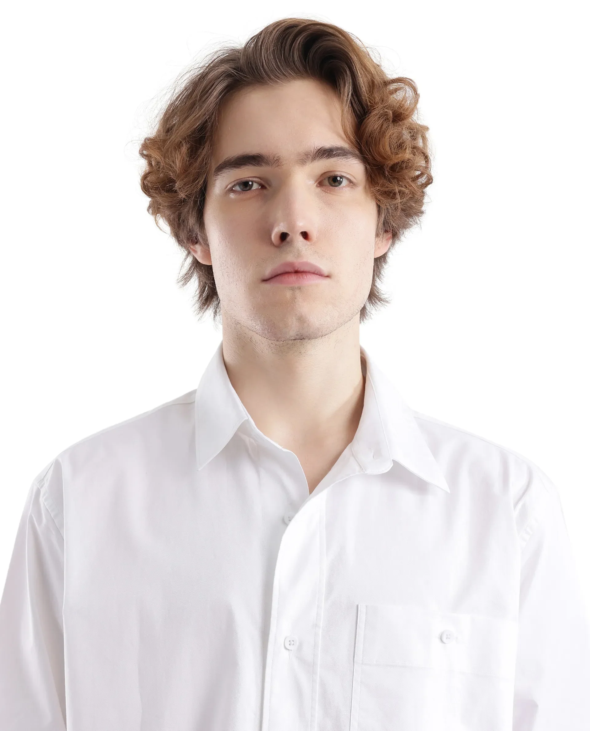 Rare Rabbit Men's Slander White Cotton Plain Regular Fit Full Sleeve Collared Shirt - Image 6