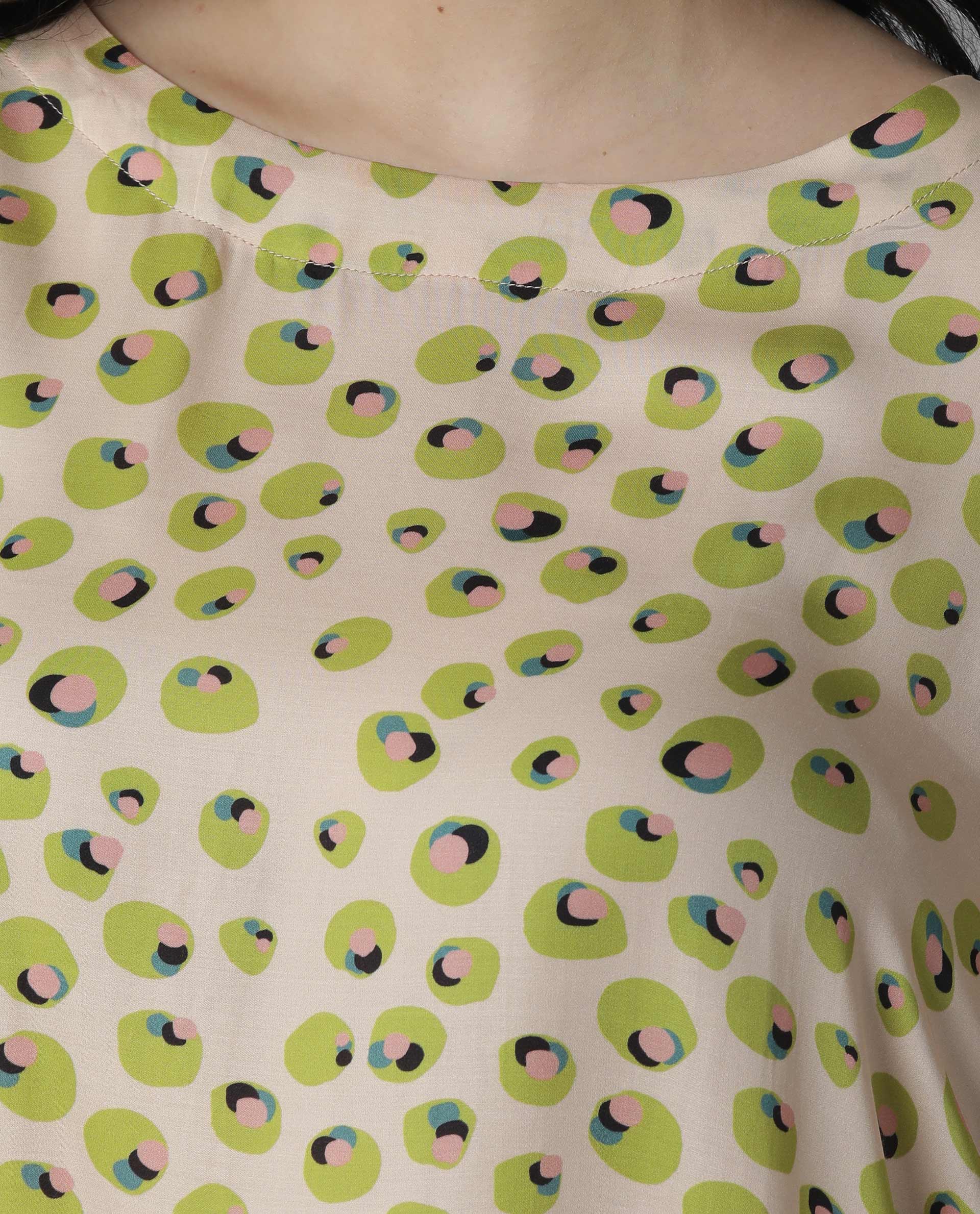 Rareism Women's Slang Beige Dress - Image 3