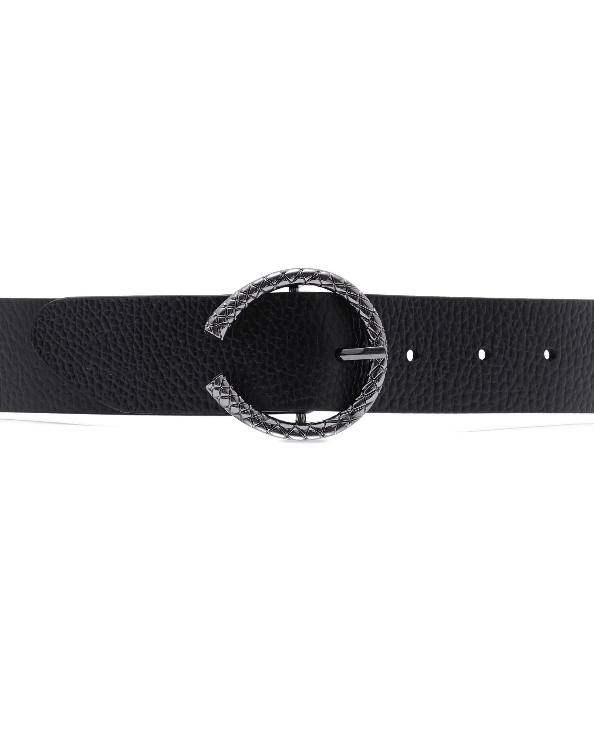 Rareism Women Slate Black Belt - Image 11