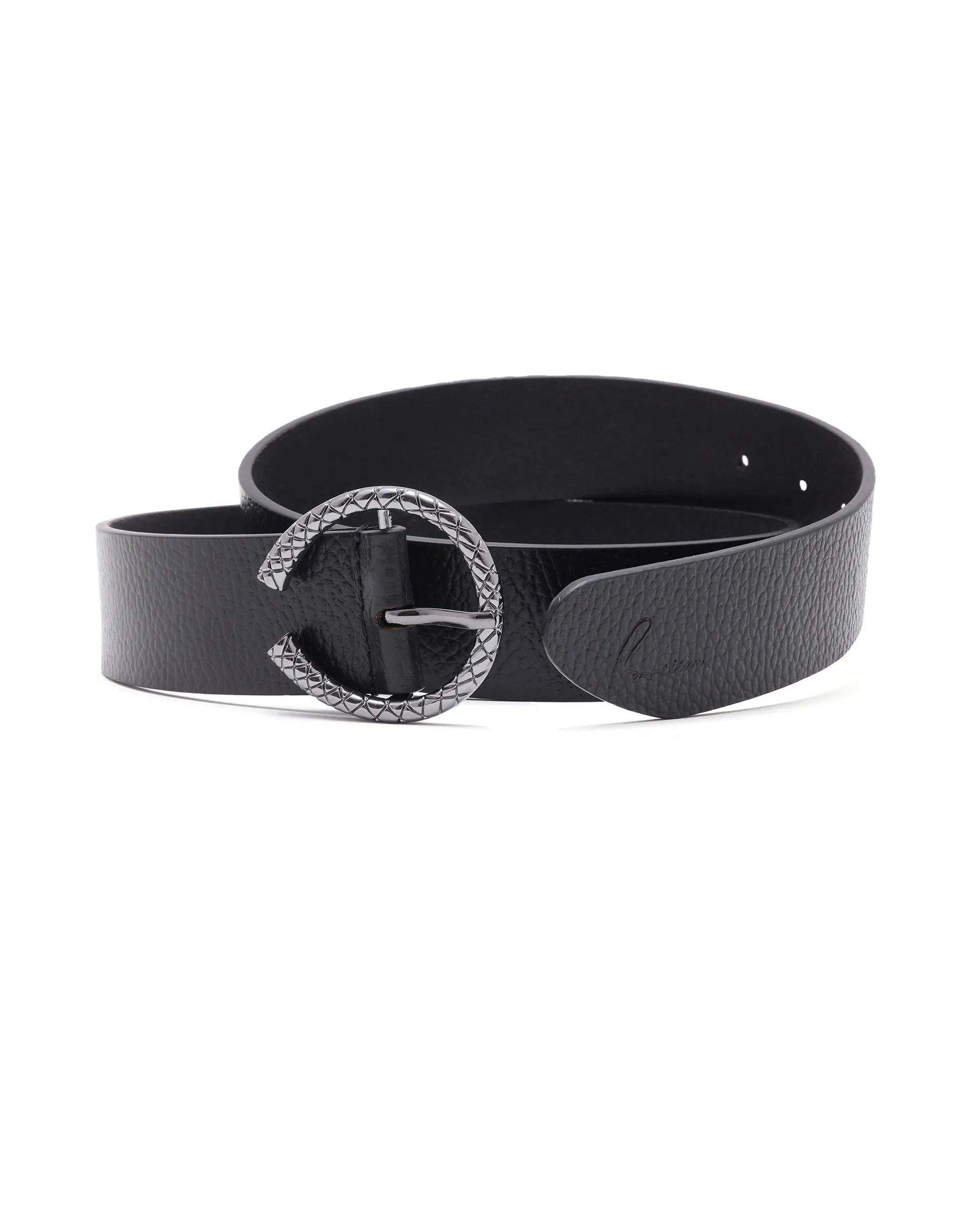 Rareism Women Slate Black Belt - Image 8