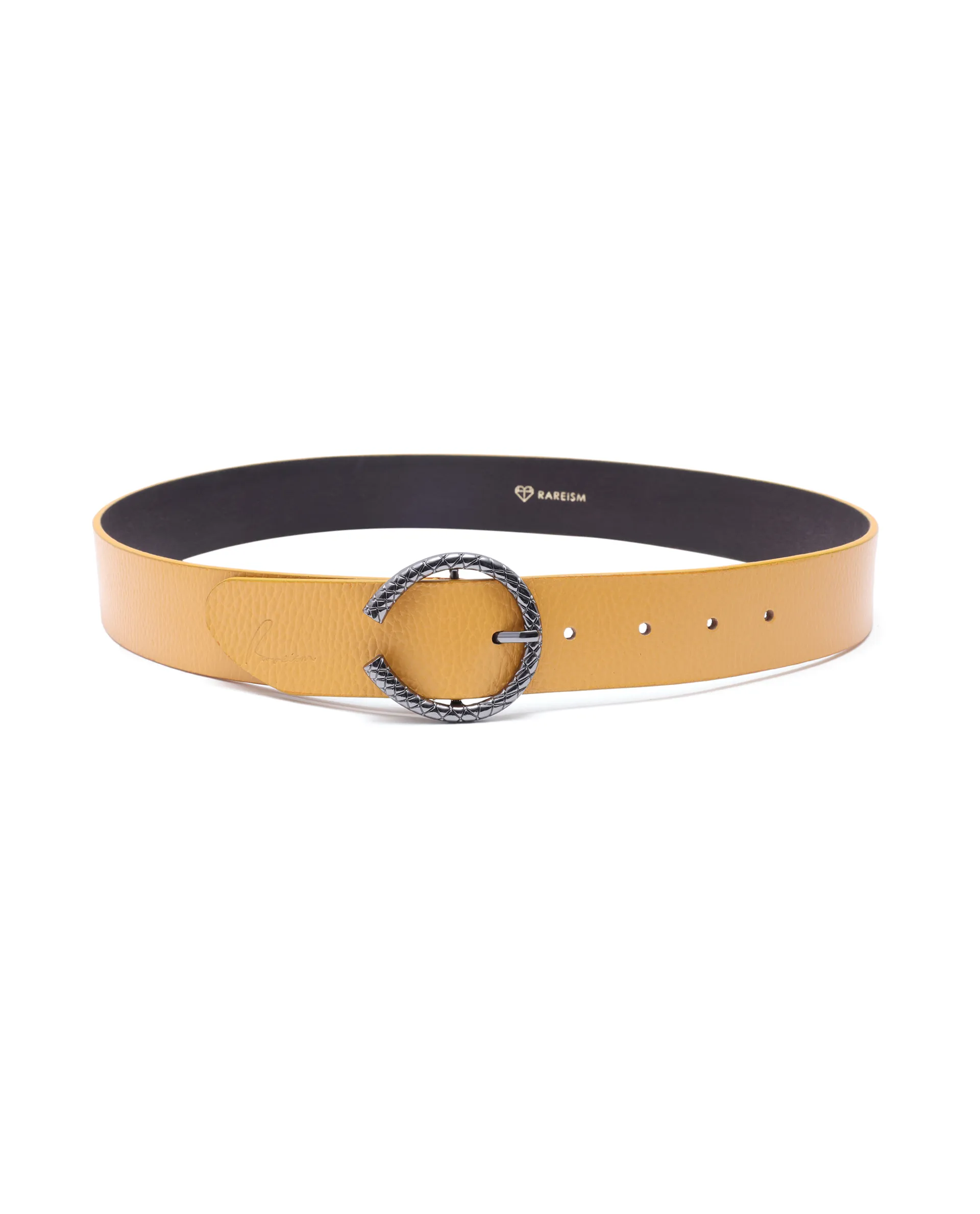 Rareism Women Slate Mustard Belt - Image 5