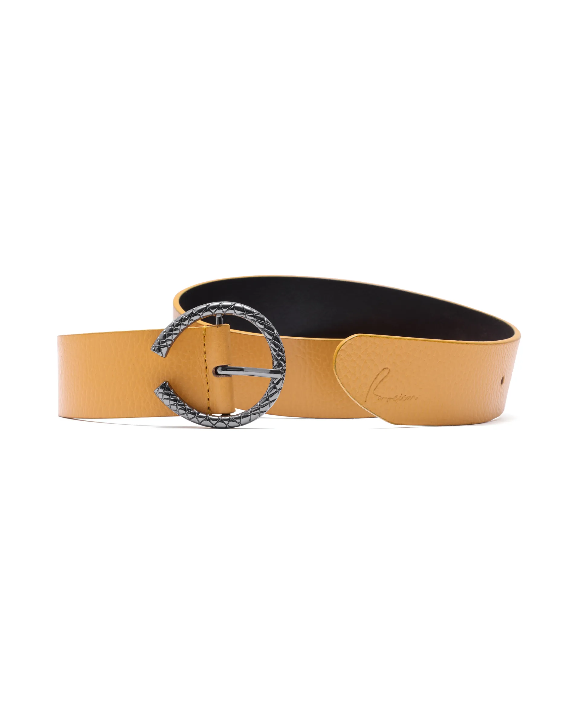 Rareism Women Slate Mustard Belt - Image 7