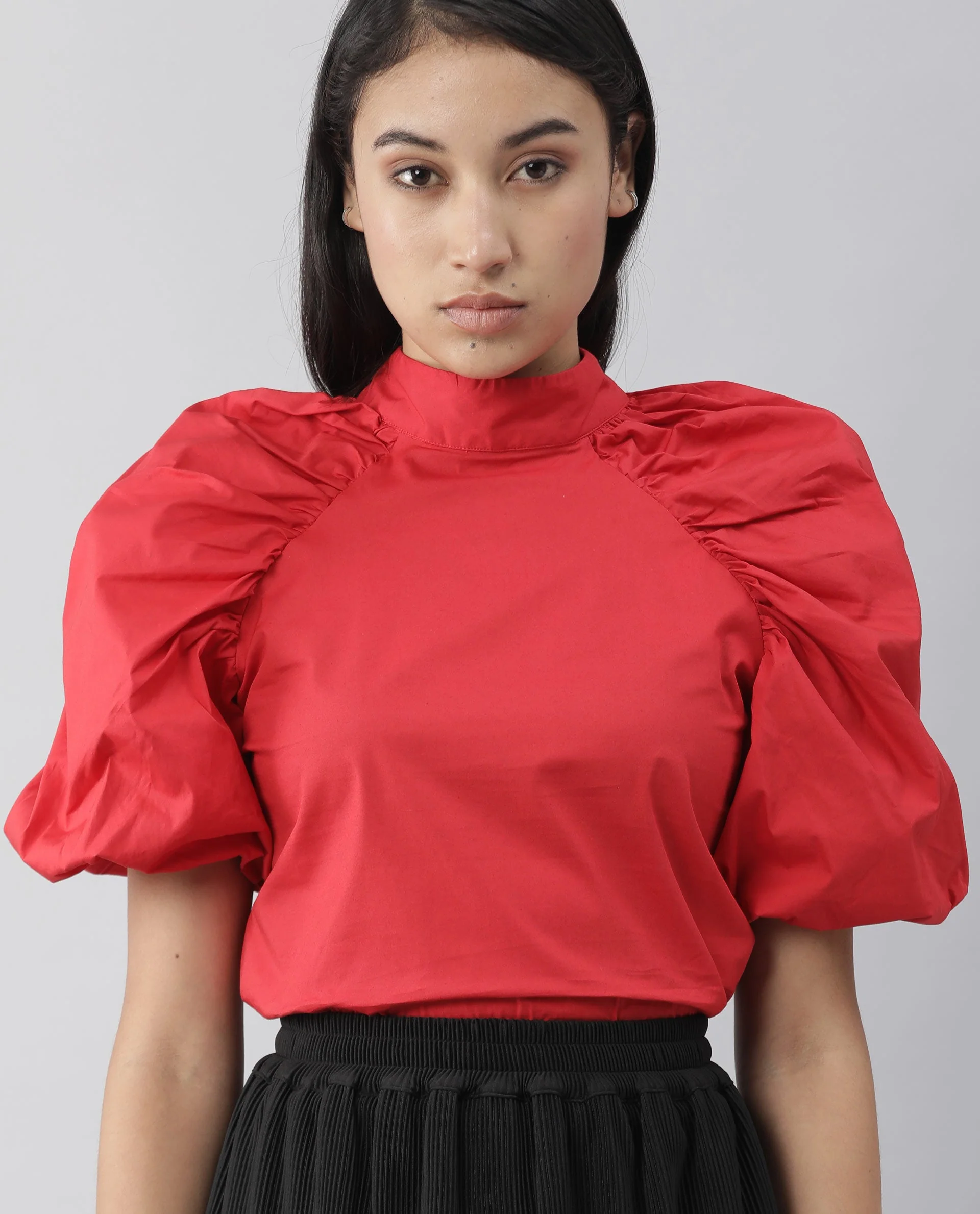 Rareism Women's Slosh Red Top