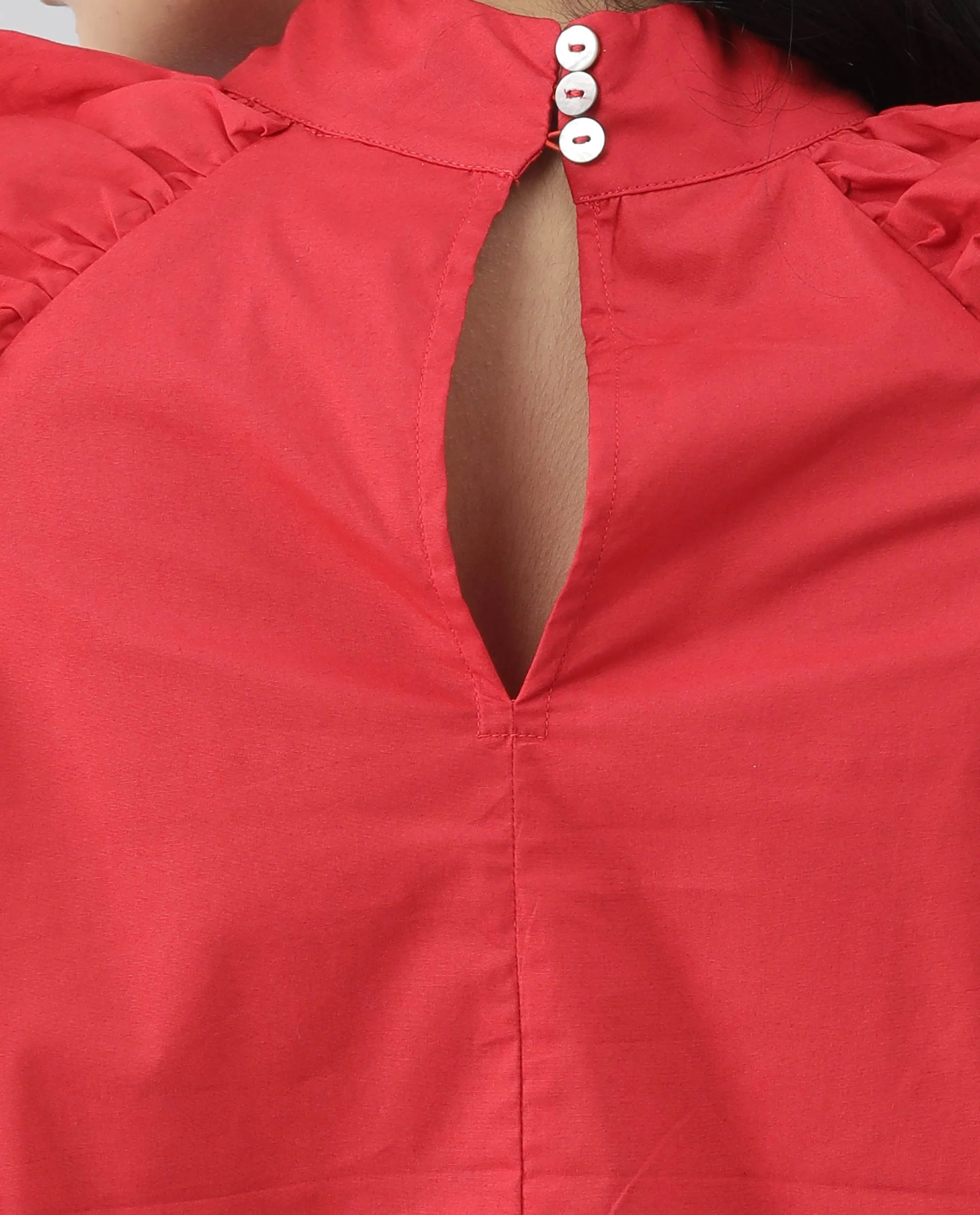 Rareism Women's Slosh Red Top - Image 5