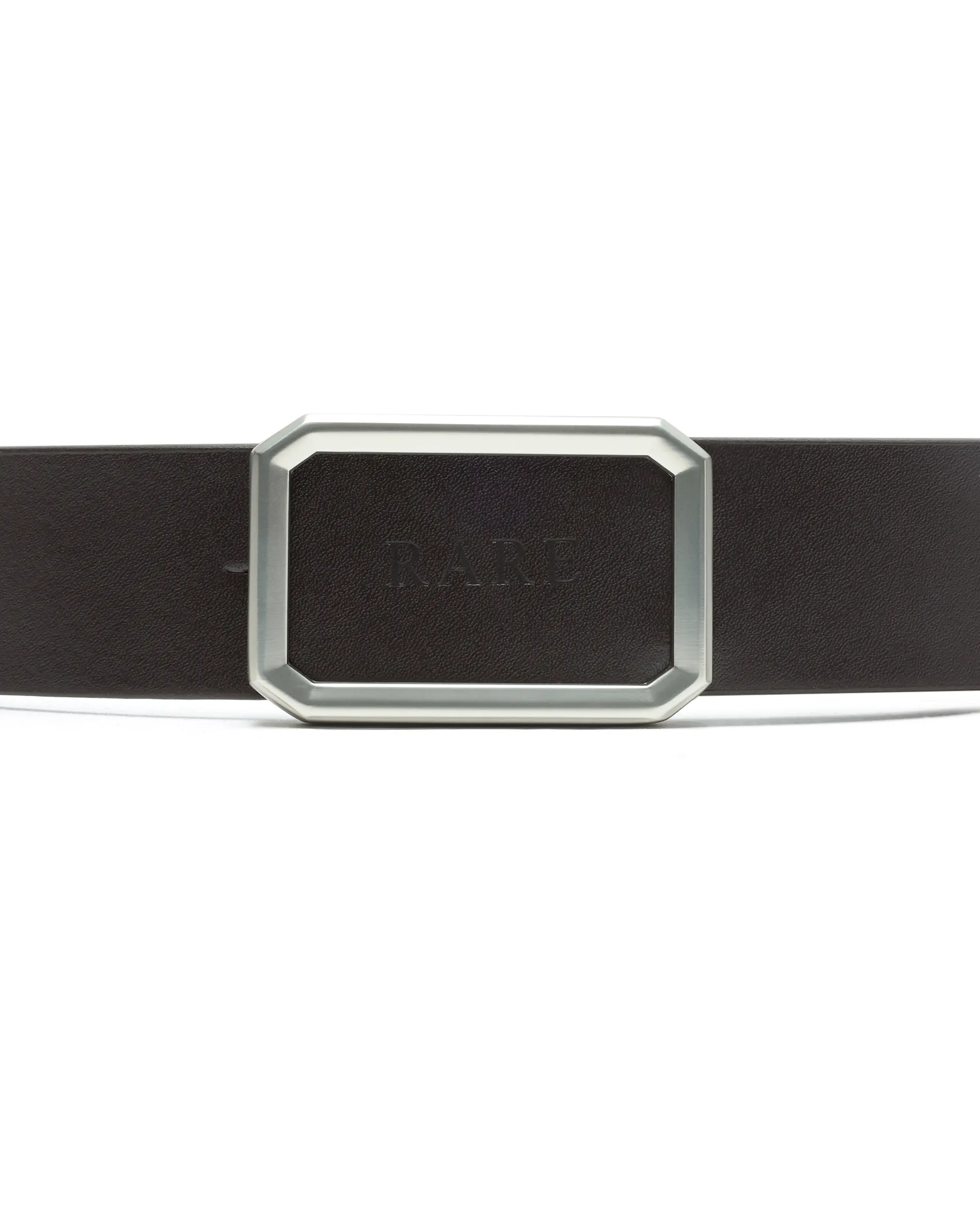 Rare Rabbit Men's Snape Brown Non Reversible Belt - Image 4